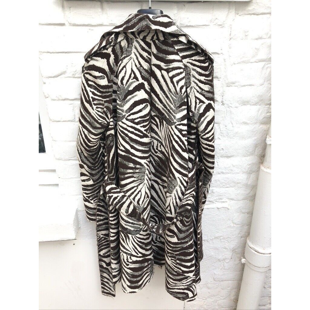 Lanvin Rare Zebra Trench Coat Size M / US 6-8 / IT 42-44 - 5 Thumbnail