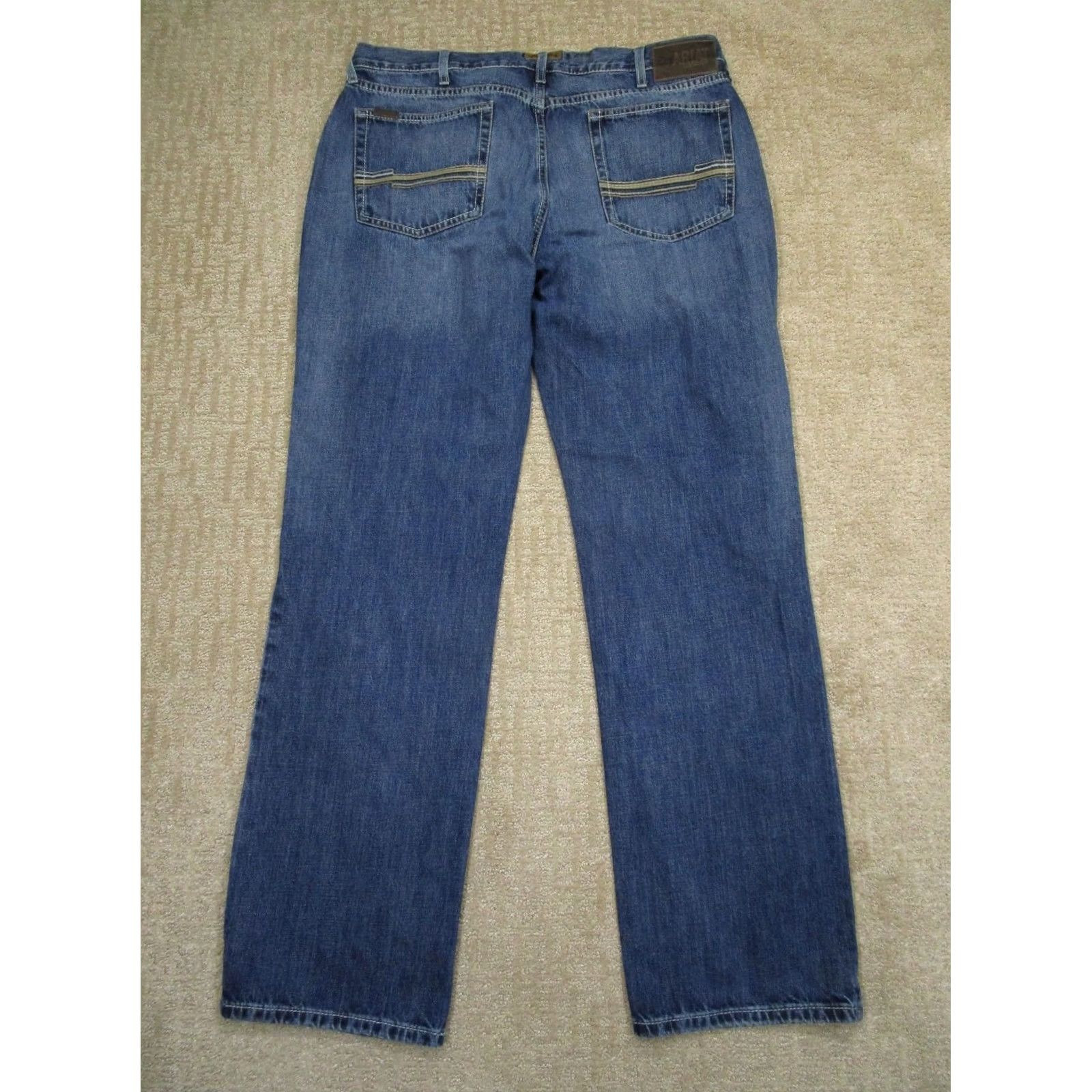 Ariat Ariat Jeans Men 40x34 Blue Bootcut Denim M4 Cargo 5-Pocket Size US 40 / EU 56 - 3 Thumbnail
