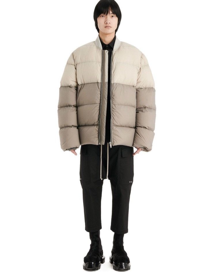 Rick Owens Rick Owens 21FW Color blocked Down Jacket Size US M / EU 48-50 / 2 - 7 Thumbnail