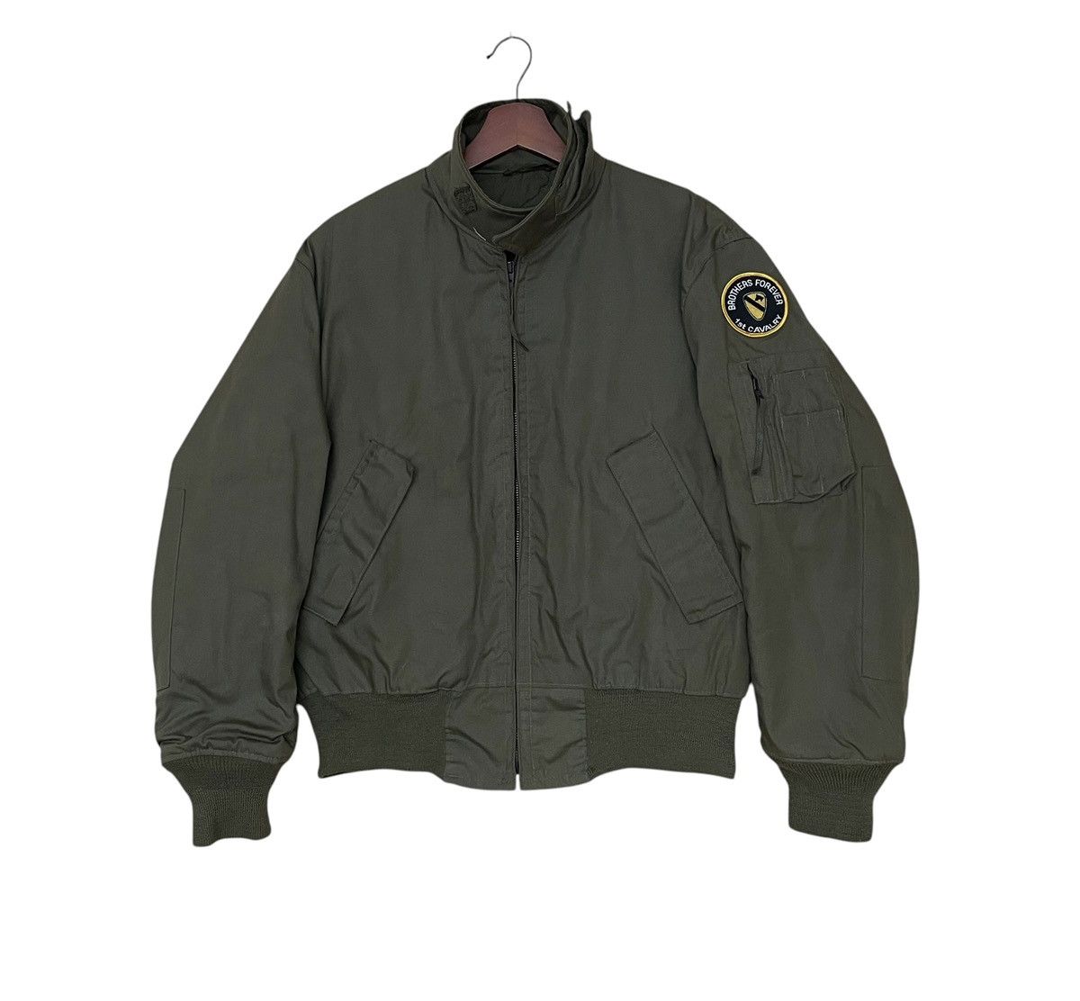 Vintage Vintage Military Usmc Fly Jacket 1970s Size US M / EU 48-50 / 2 - 1 Thumbnail