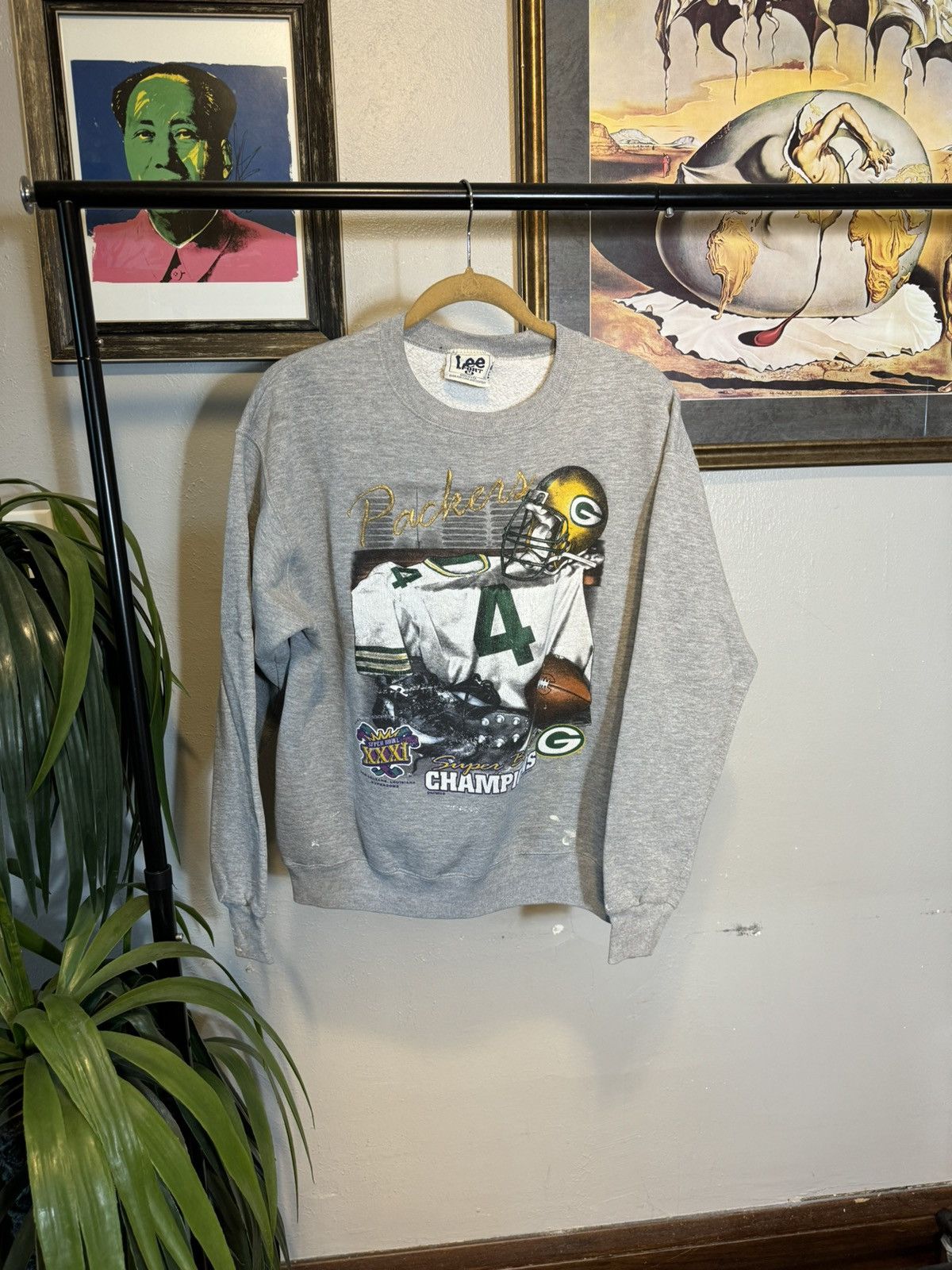 Vintage Vintage Green Bay Packers Sweatshirt Size US M / EU 48-50 / 2 - 1 Thumbnail
