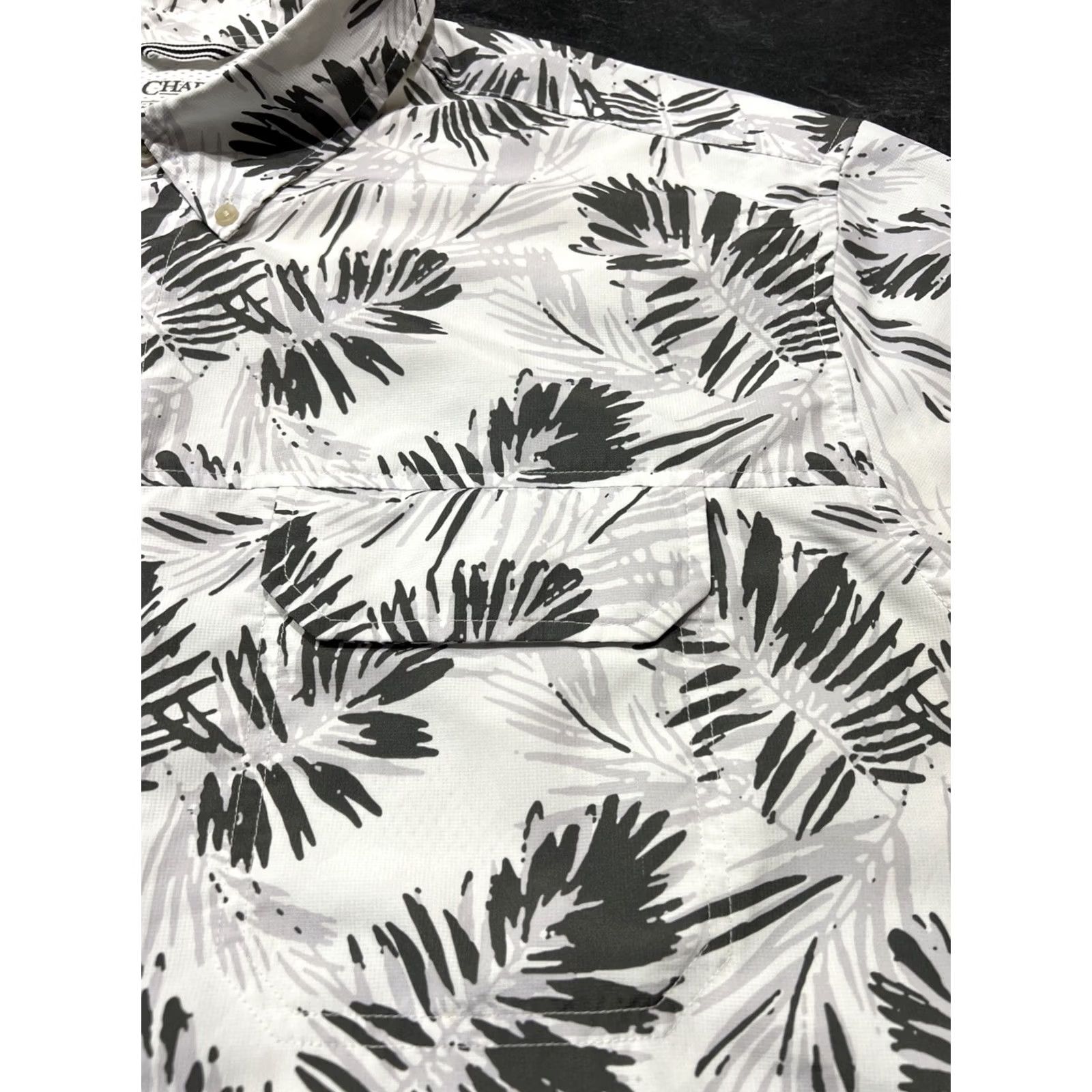 Chaps Chaps Hawaiian Shirt 3XB Short Sleeve Floral Button-Up White Big & Tall Mens Women? No. Size US XXL / EU 58 / 5 - 3 Thumbnail