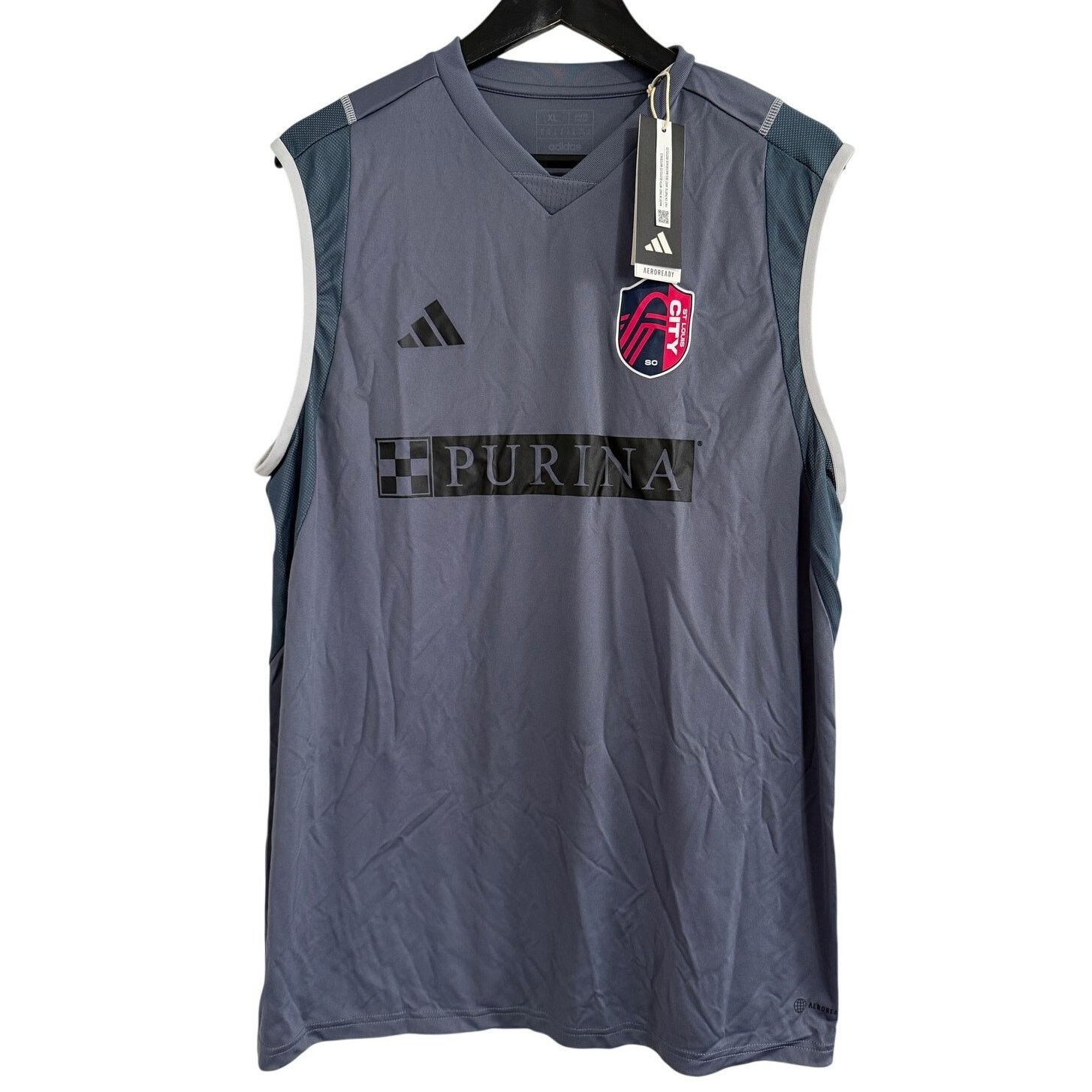 Adidas NWT St. Louis City FC Training Jersey Men's Size XL Size US XL / EU 56 / 4 - 1 Thumbnail