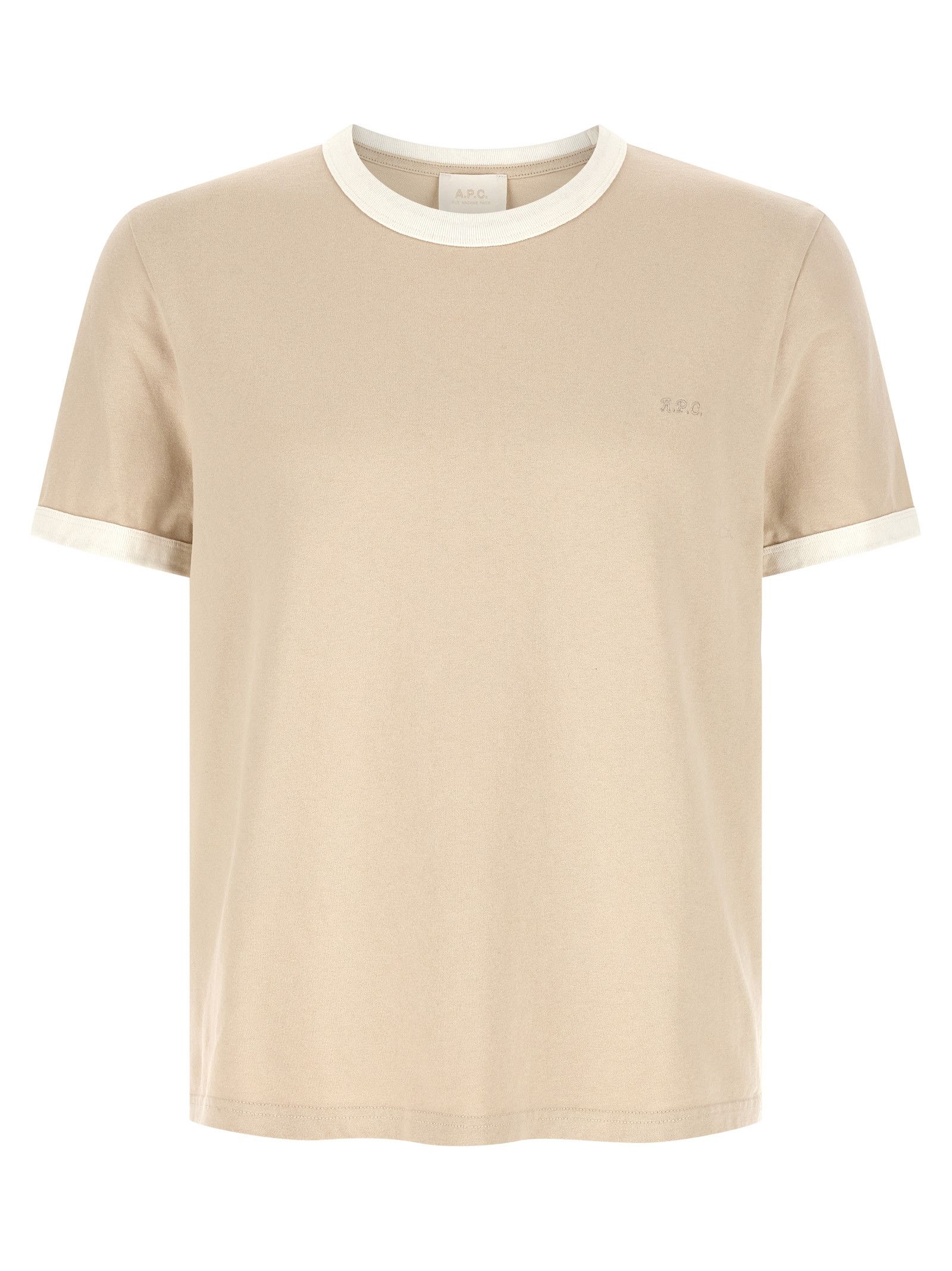 A.P.C. Logo embroidery t-shirt Size US S / EU 44-46 / 1 - 1 Thumbnail