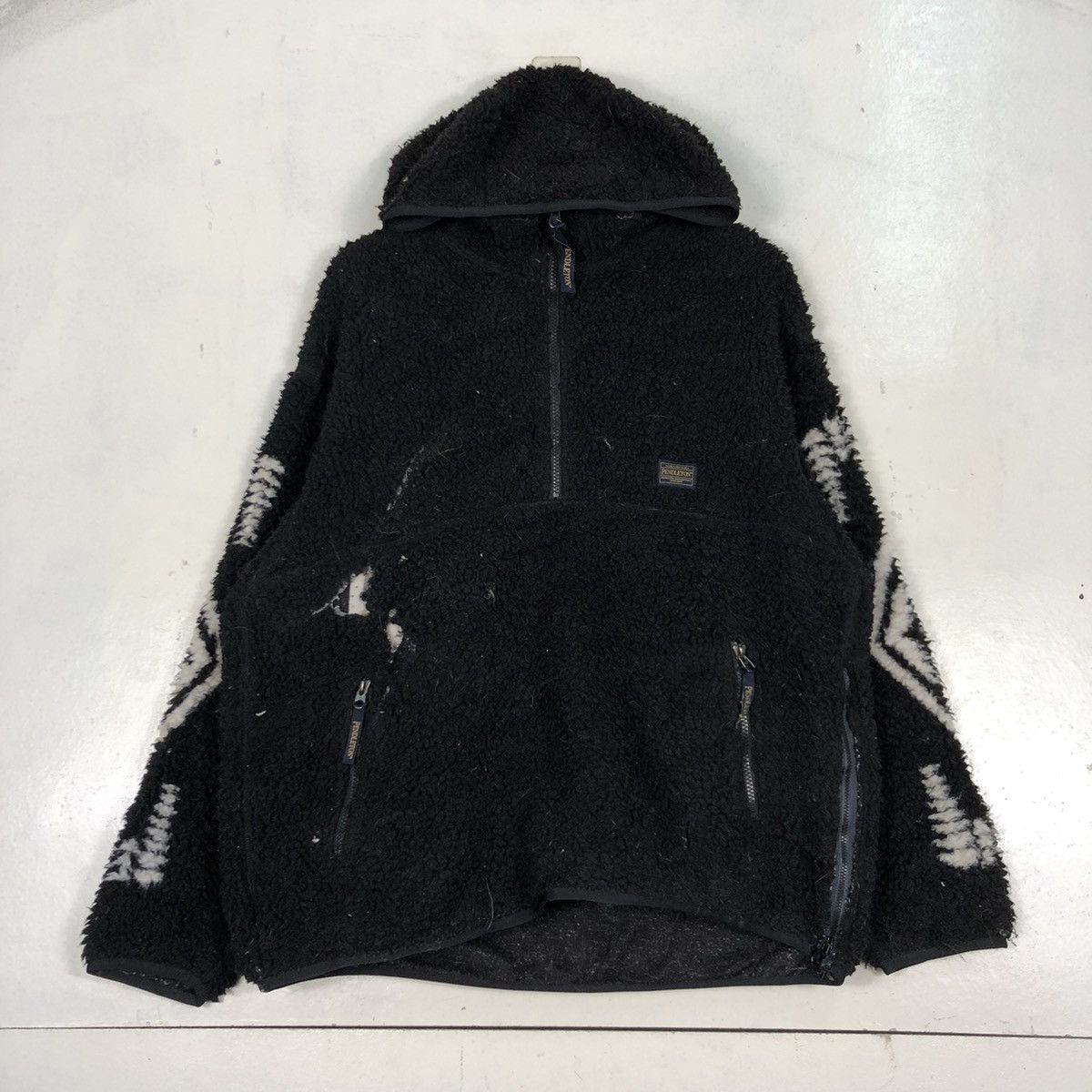 Native × Pendleton × Vintage Pendleton native chimayo navajo fleece distressed jackets Size US XL / EU 56 / 4 - 2 Thumbnail