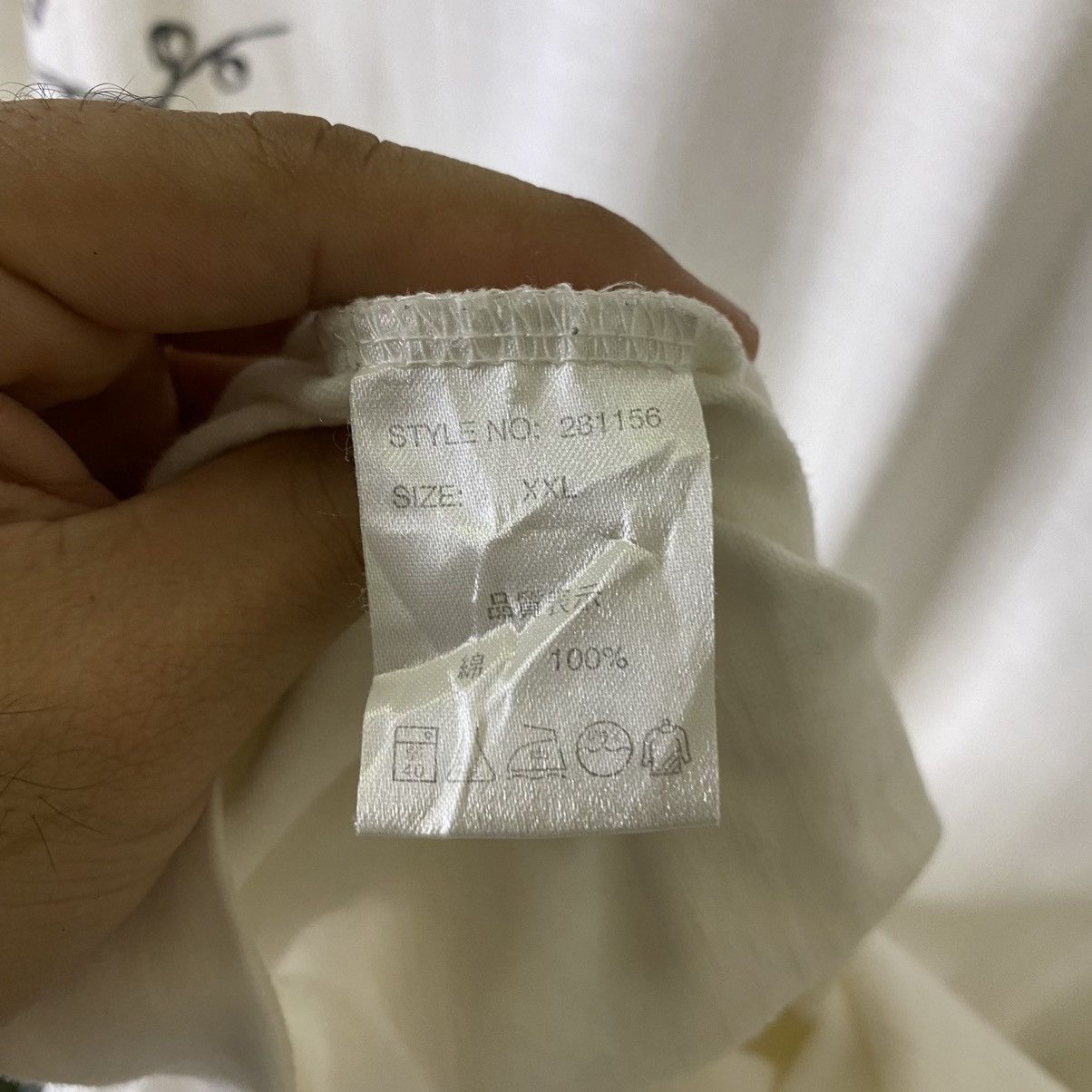 Japanese Brand Karakuri Tamashii Embroidery Detailing LS Tee Size US XXL / EU 58 / 5 - 4 Thumbnail