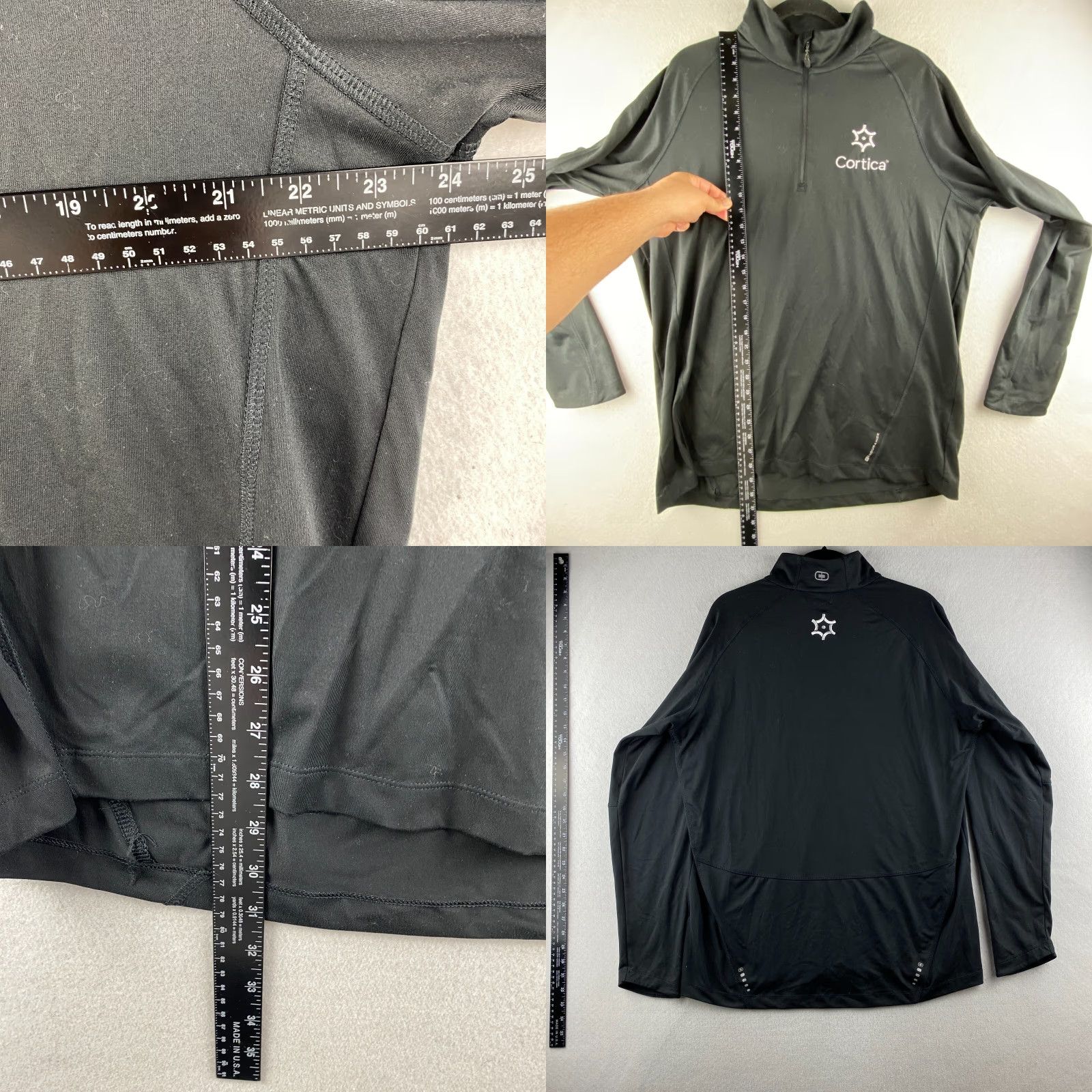 Vintage VINTAGE Ogio Jacket Mens XL Black Endurance Running 1/4 Zip Light Weight Size US XL / EU 56 / 4 - 9 Thumbnail