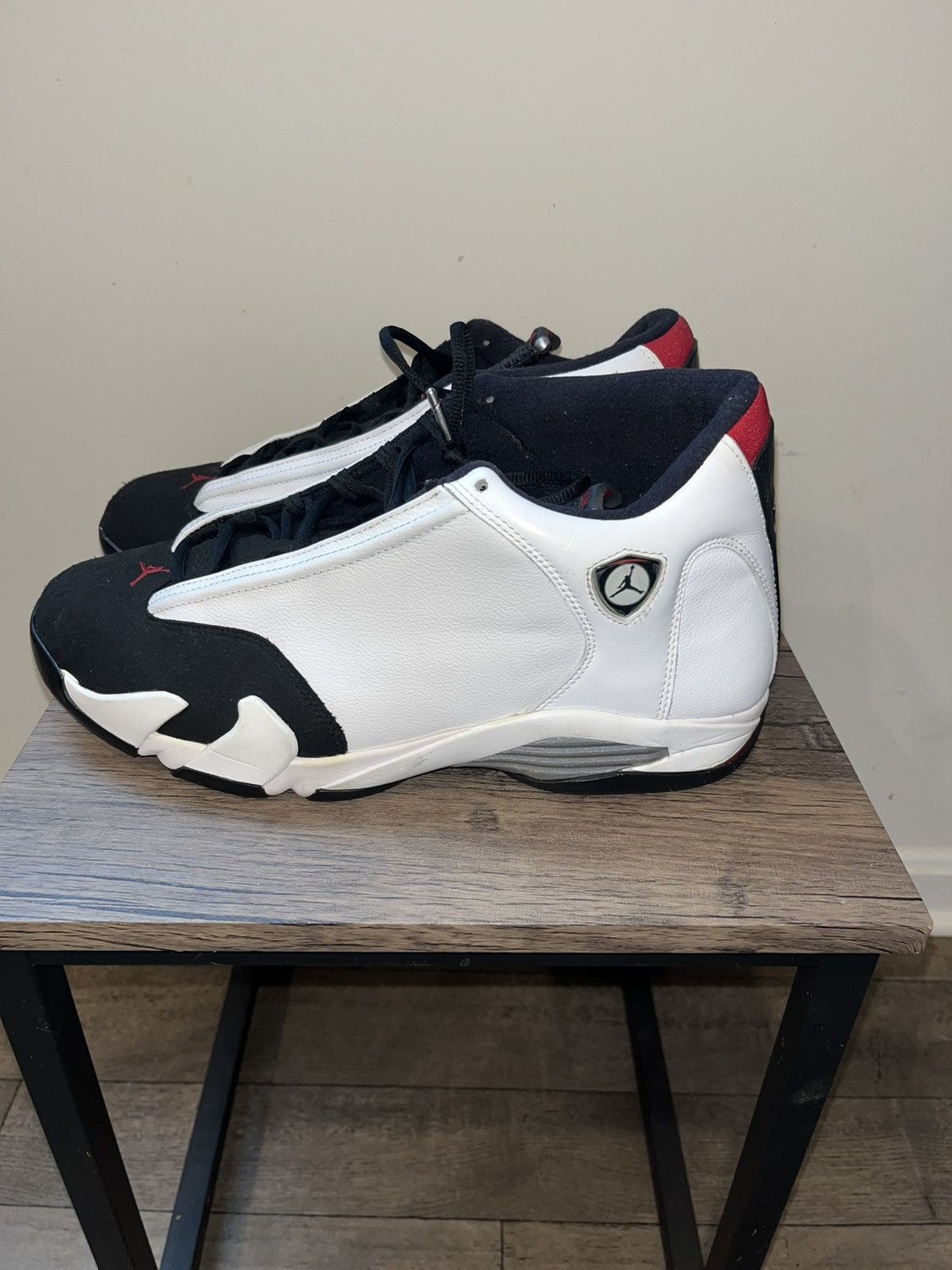 Nike Jordan 14 Retro ‘Black Toe’ Size US 13 / EU 46 - 5 Thumbnail