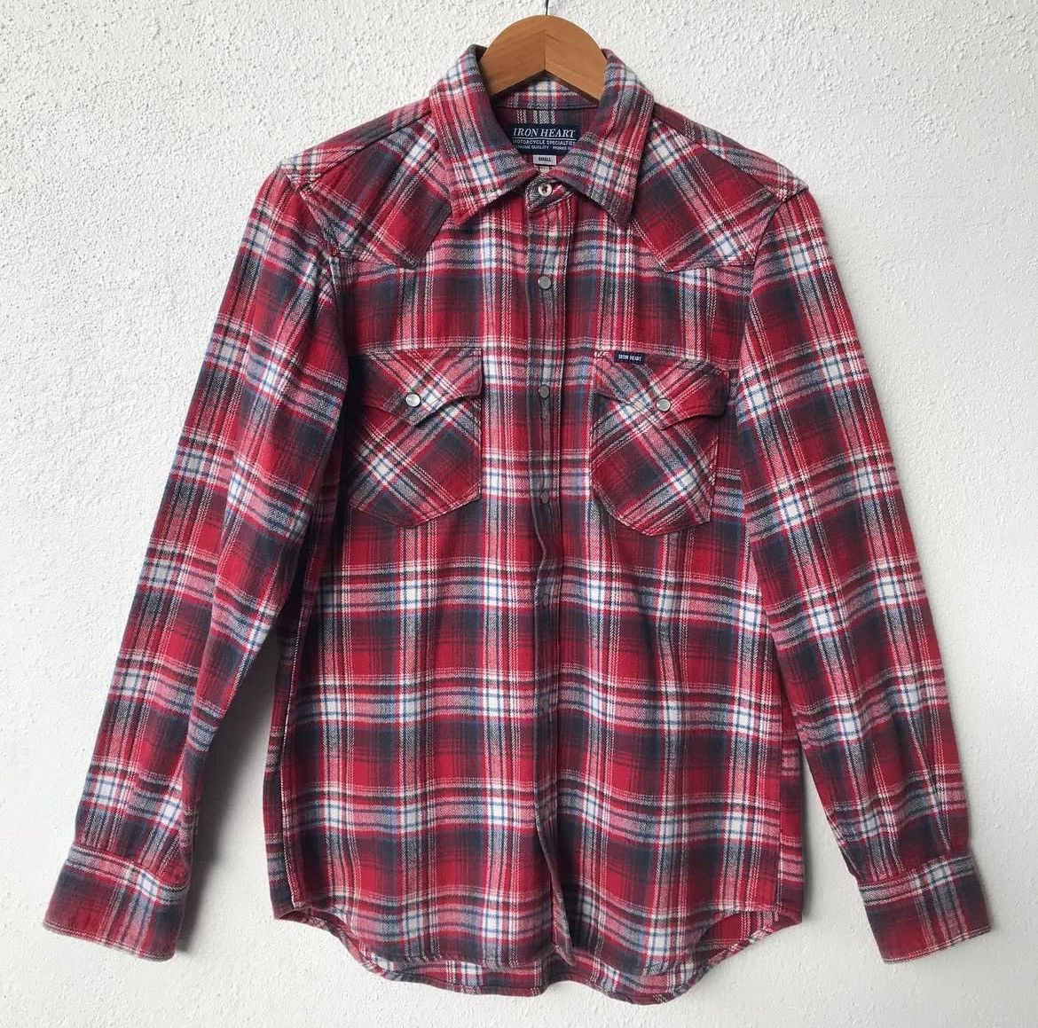 Iron Heart Western Flannel Shirt Size US S / EU 44-46 / 1 - 1 Thumbnail