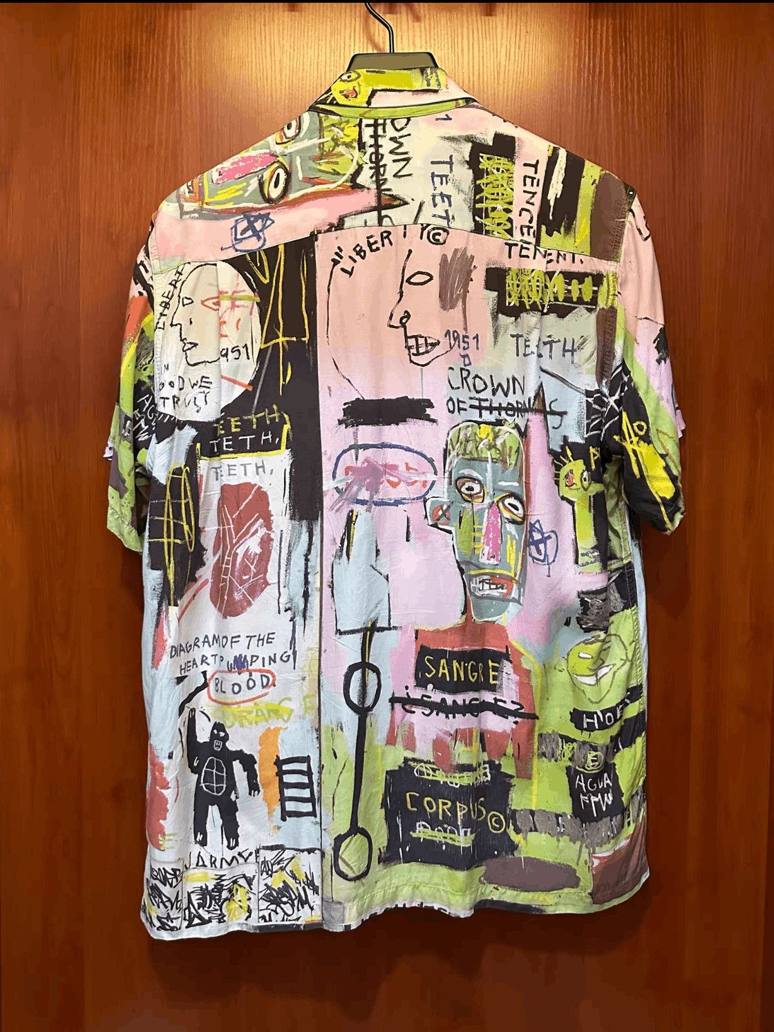 Wacko Maria Wacko Maria Wacko Maria Basquiat Hawaii Shirt-2506 Size US L / EU 52-54 / 3 - 2 Thumbnail