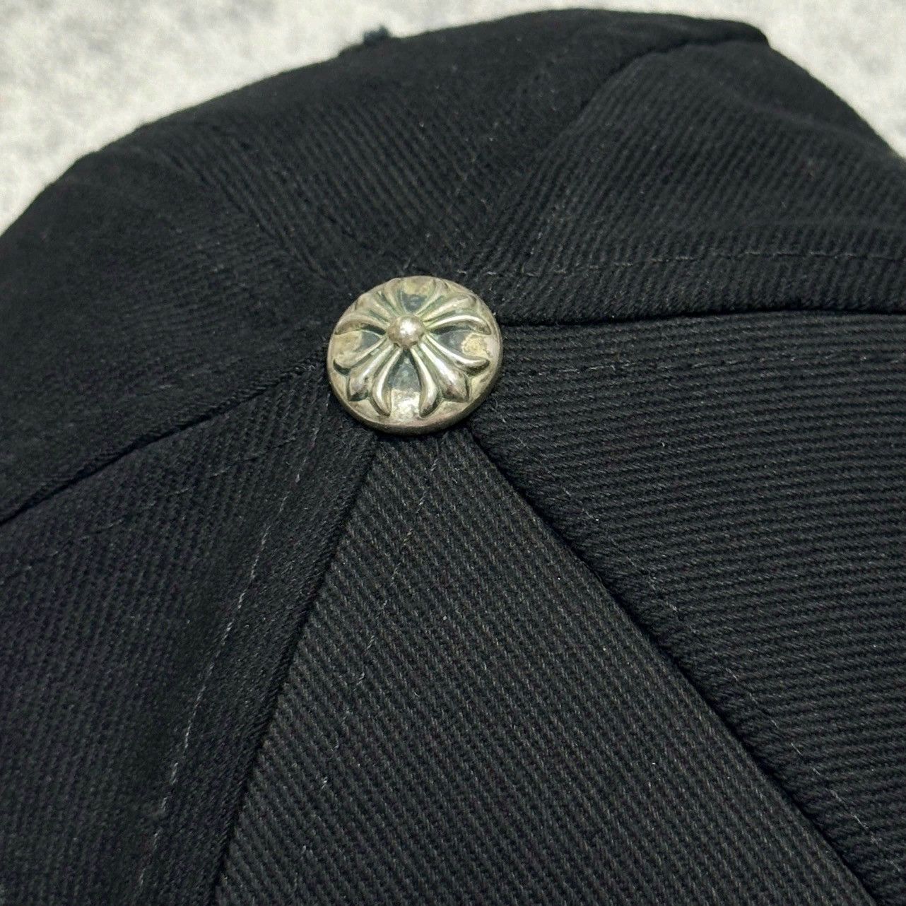 Chrome Hearts Chrome Hearts cross BSBL cap denim black Size ONE SIZE - 4 Thumbnail