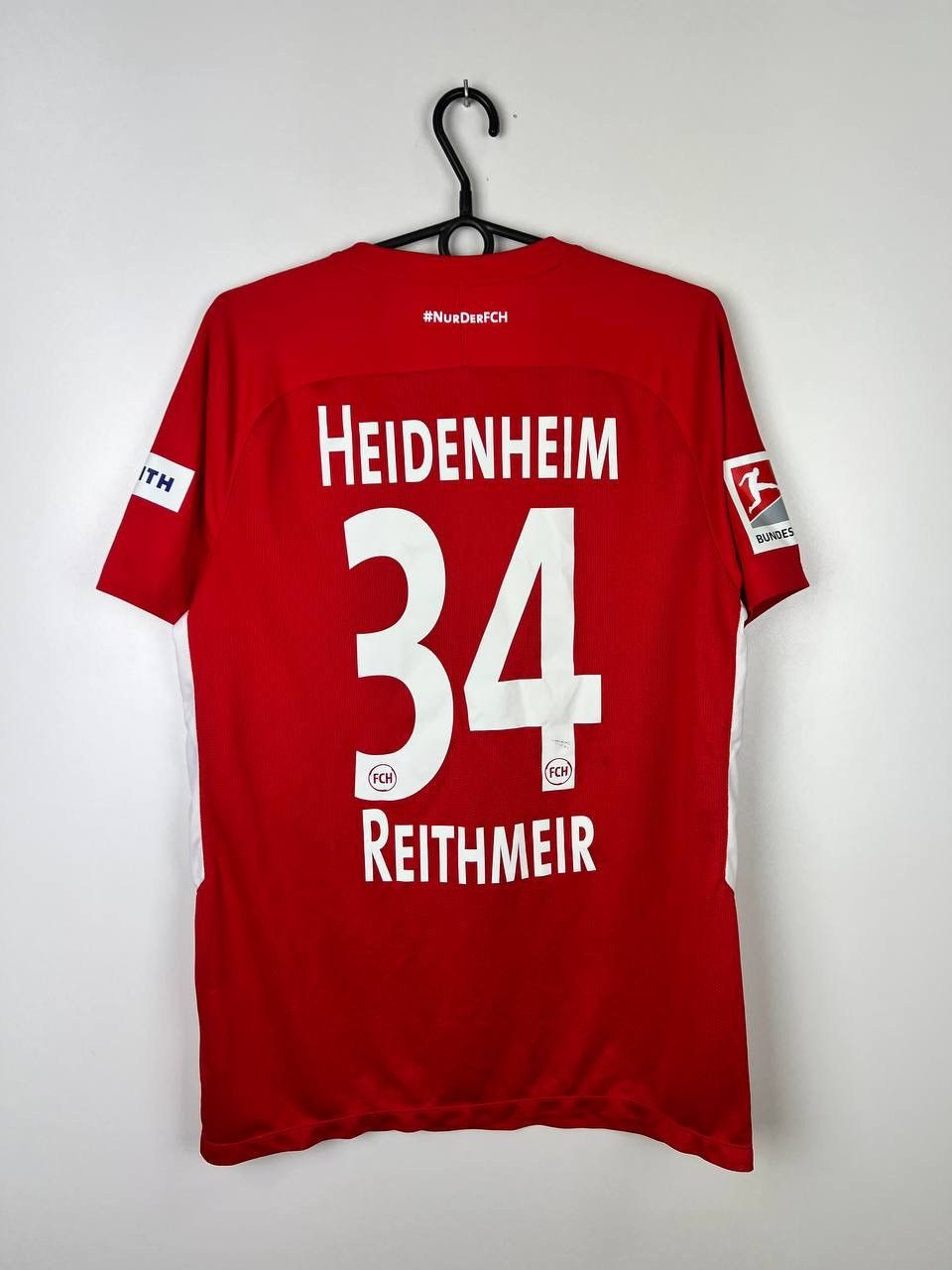 Vintage FC Heidenheim 1846 Nike Reithmeir jersey t-shirts size L Size US L / EU 52-54 / 3 - 2 Thumbnail