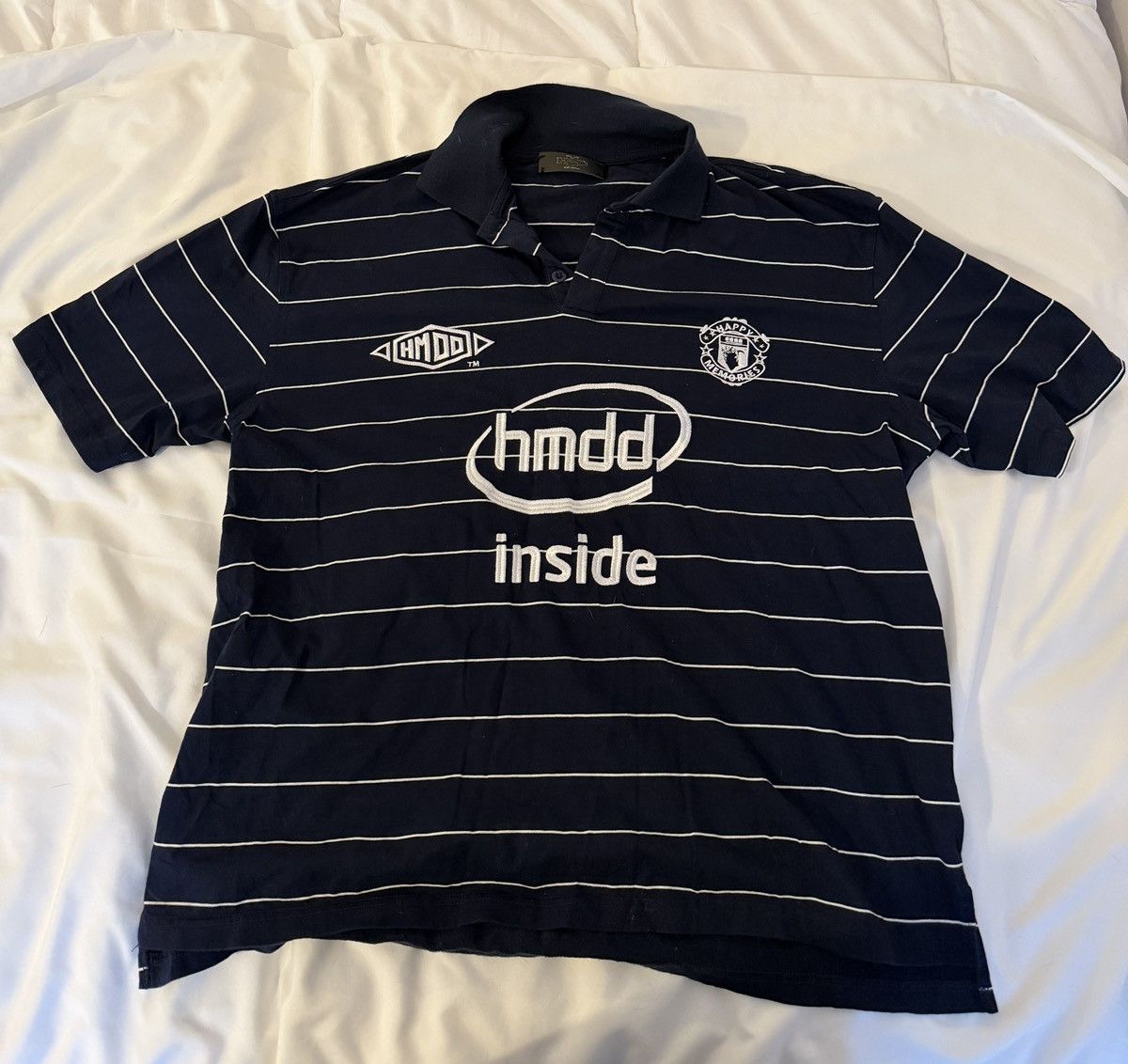HMDD HMDD INTEL POLO TEE NAVY Size US S / EU 44-46 / 1 - 1 Thumbnail