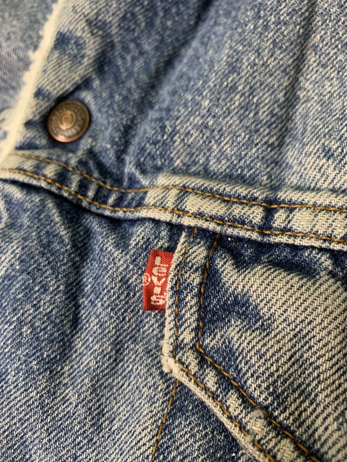 Levi's Vintage Clothing Rare Design Vintage Levi’s Sherpa Jackets Size XL / US 12-14 / IT 48-50 - 7 Thumbnail