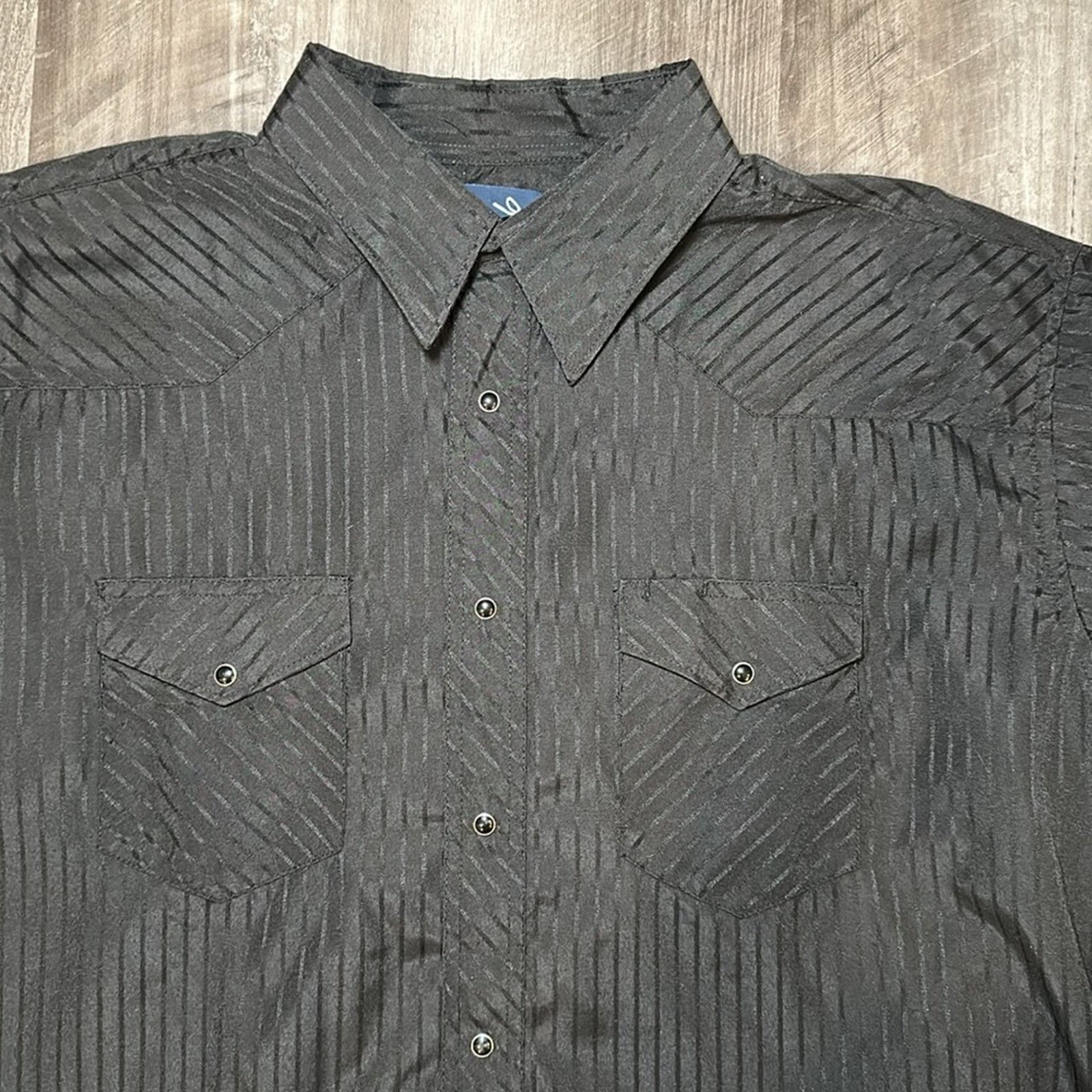 Wrangler Wrangler Western Long Sleeve Pearl Snap Button - 2XL Size US XXL / EU 58 / 5 - 5 Thumbnail