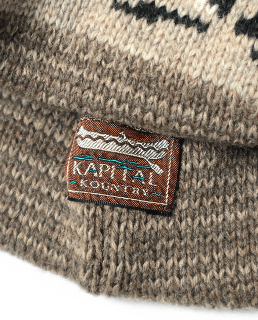 Kapital Kountry 5G Wool Polar Bear Knit Cap Size ONE SIZE - 6 Thumbnail