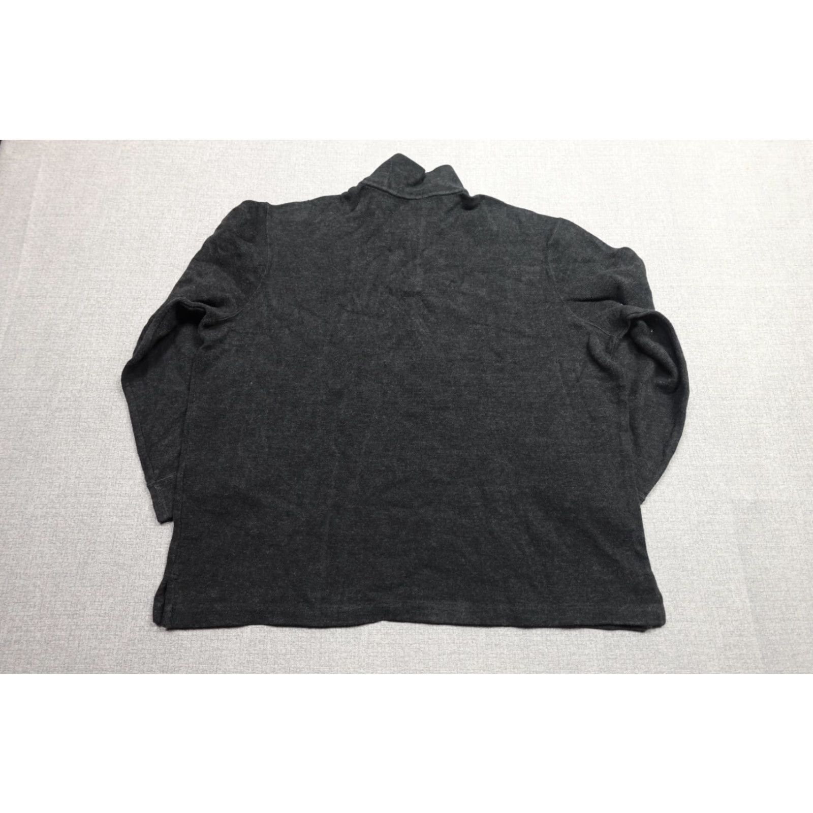 Ralph Lauren Polo Ralph Lauren Sweater Mens 2XL Gray Preppy Zip 1/4 Quarter Zip Pullover Classic Knit Gray Polo Ralph Lauren Size US XXL / EU 58 / 5 - 4 Thumbnail