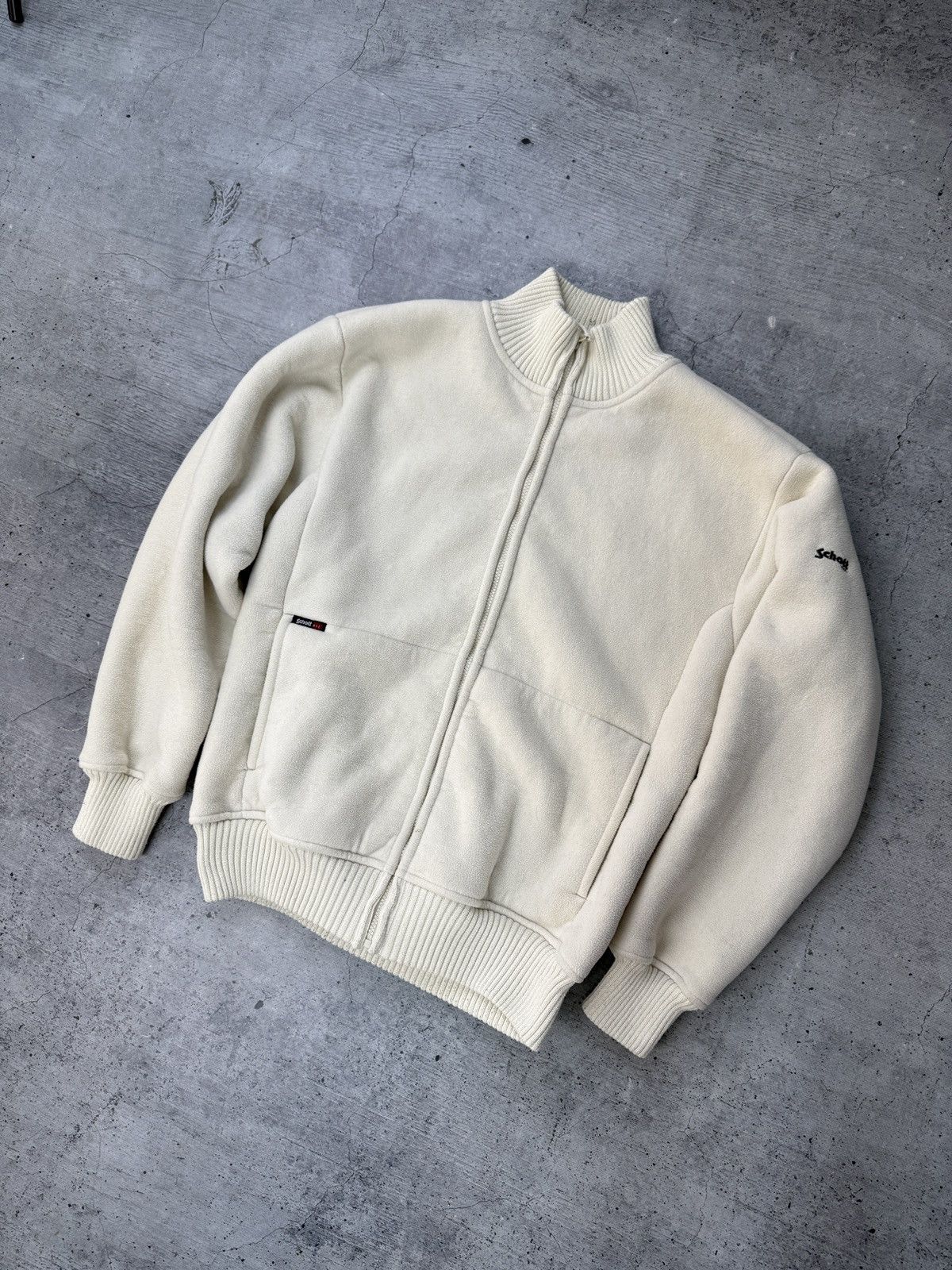 Schott Vintage 90s Schott Zip Hoodie Military Ninja Style Y2K Rare Size US XL / EU 56 / 4 - 1 Thumbnail