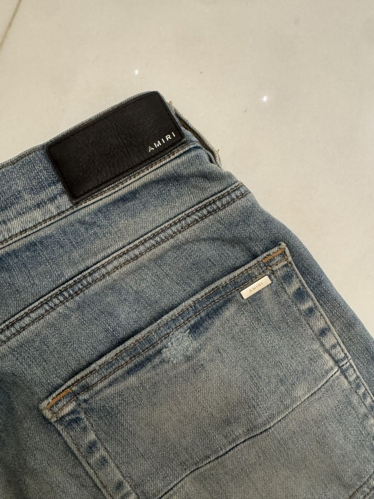 Amiri Amiri patch jeans skinny Size US 33 - 4 Thumbnail
