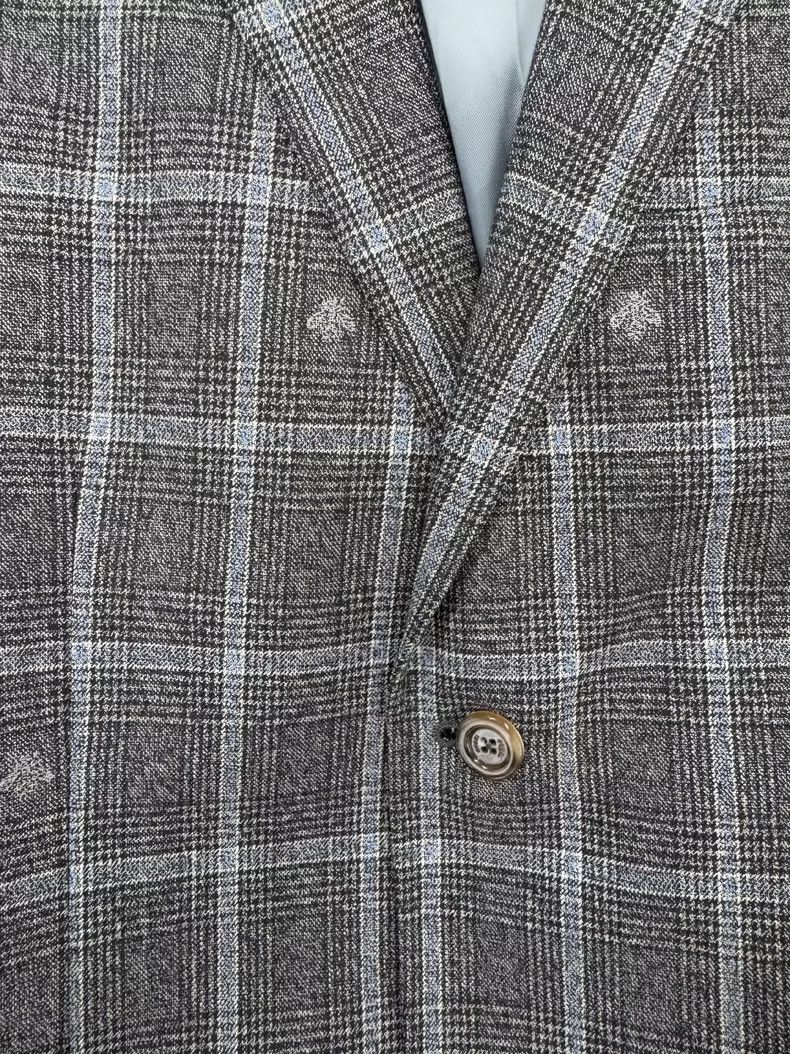 Gucci Gucci Plaid suit 2502-Nextarrow Size 48R - 3 Thumbnail