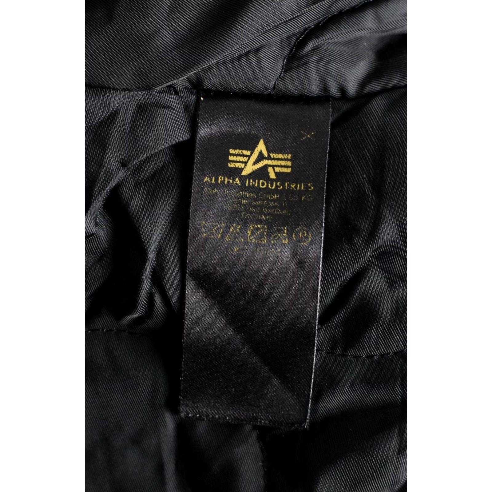 Alpha Industries ALPHA INDUSTRIES B-15 Flying Bomber Jacket Men Size M Black Faux Fur Collar Jacket Size US M / EU 48-50 / 2 - 6 Thumbnail