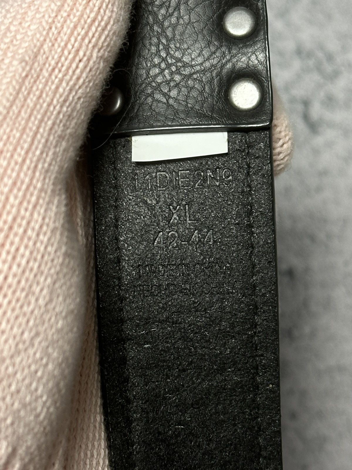 Dickies Dickies Black Leather Belt Size ONE SIZE - 5 Thumbnail