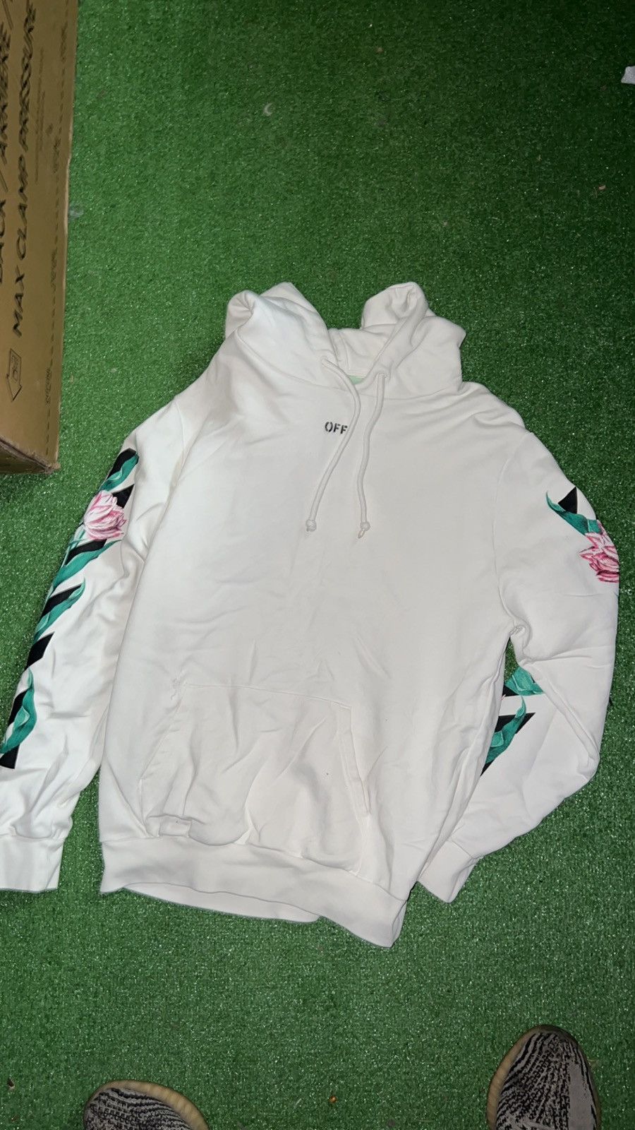 Image of Off White Offwhite Tulip Hoodie, Men's (Size Small)