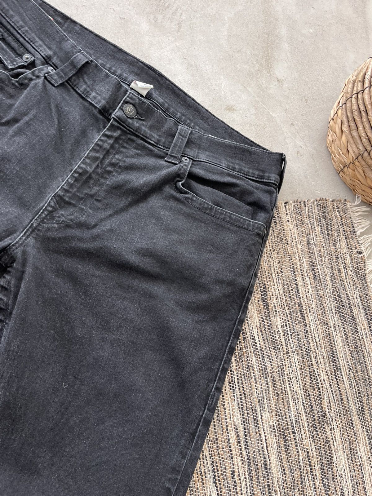 True Religion Vintage True Religion Ricky Black Jeans Relaxed Straight fit Size US 40 / EU 56 - 8 Thumbnail