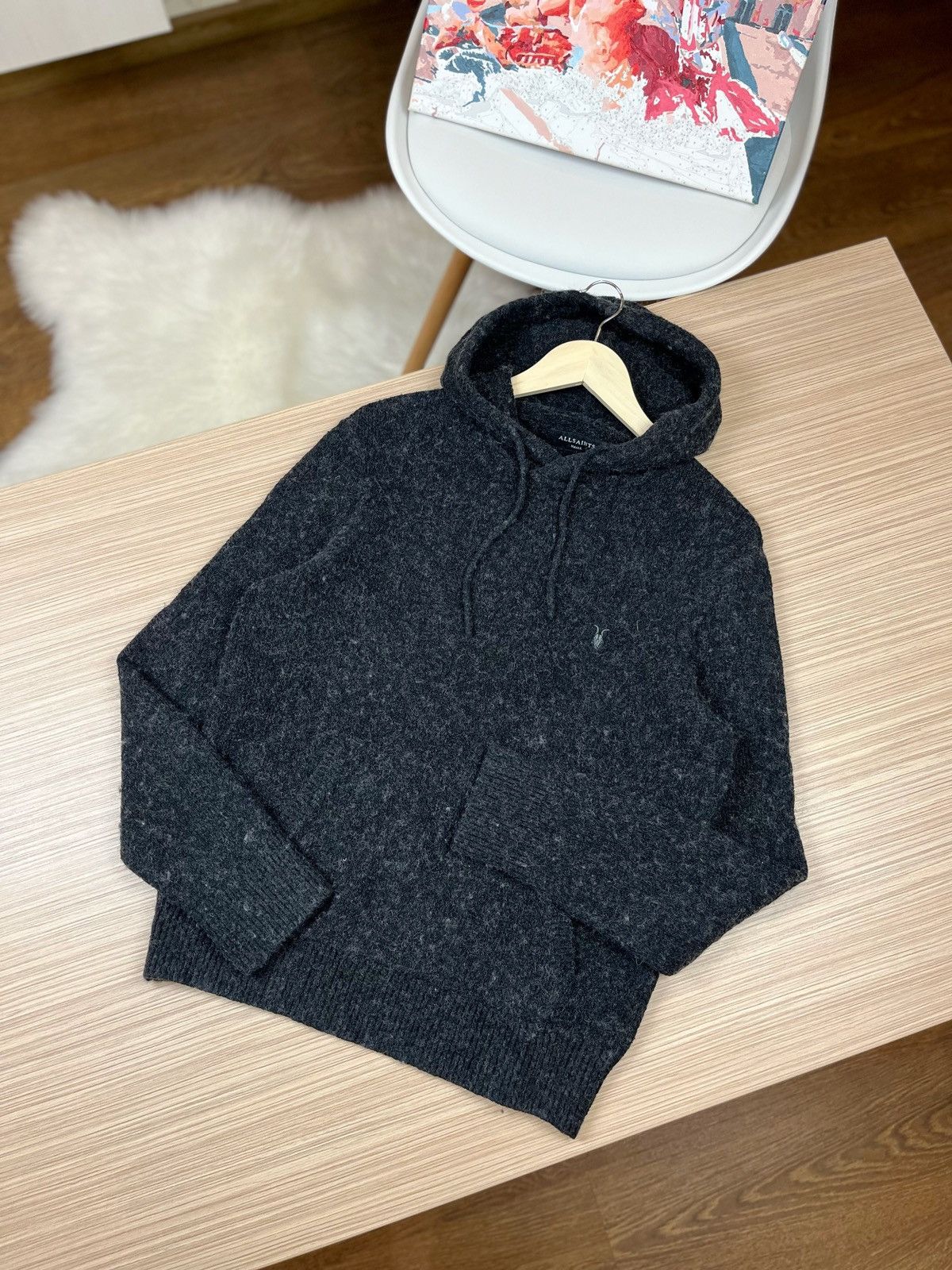 Allsaints Hype Streetwear Allsaints Cotton Knitted Wells Hoodie Grailed