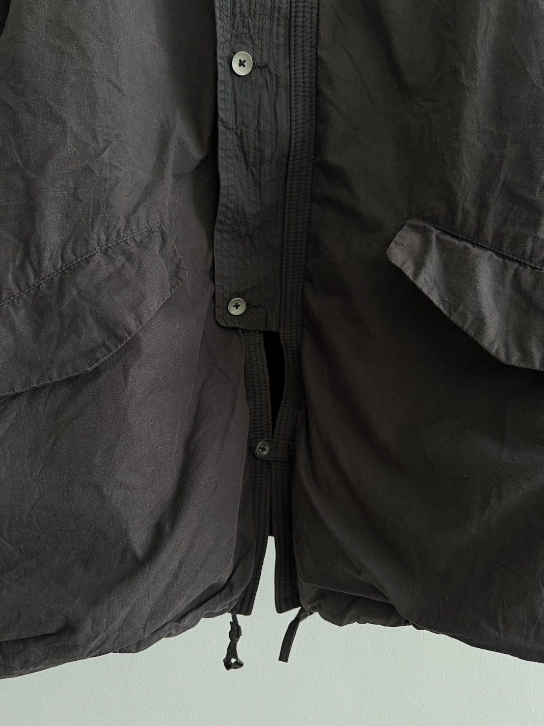 45rpm Faded Black Vintage 45rpm Parka Hoodie Reversible Jacket Size US M / EU 48-50 / 2 - 3 Thumbnail