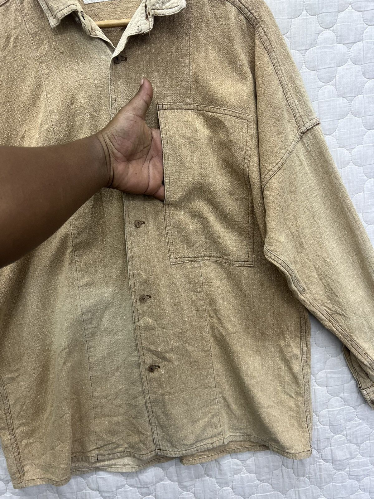 Issey Miyake VTG PLANTATION SHIRT JACKET Size US M / EU 48-50 / 2 - 4 Thumbnail
