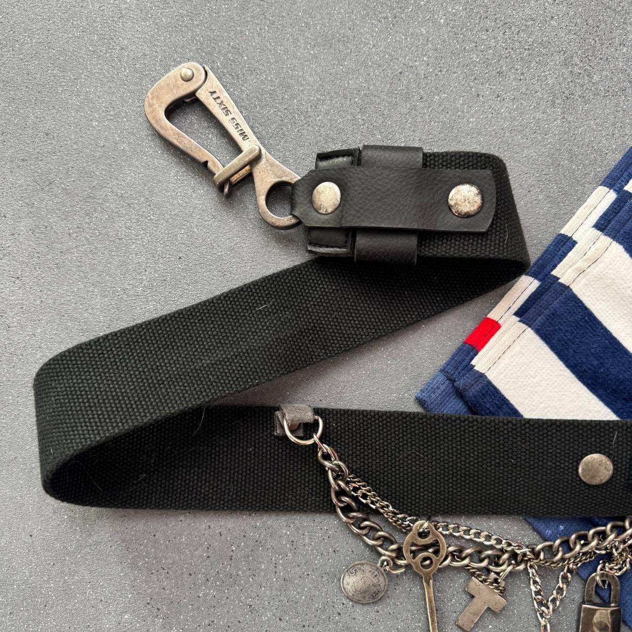 Miss Sixty × Vintage Miss Sixty Vintage Avant Garde Goth Belt Size ONE SIZE - 4 Thumbnail