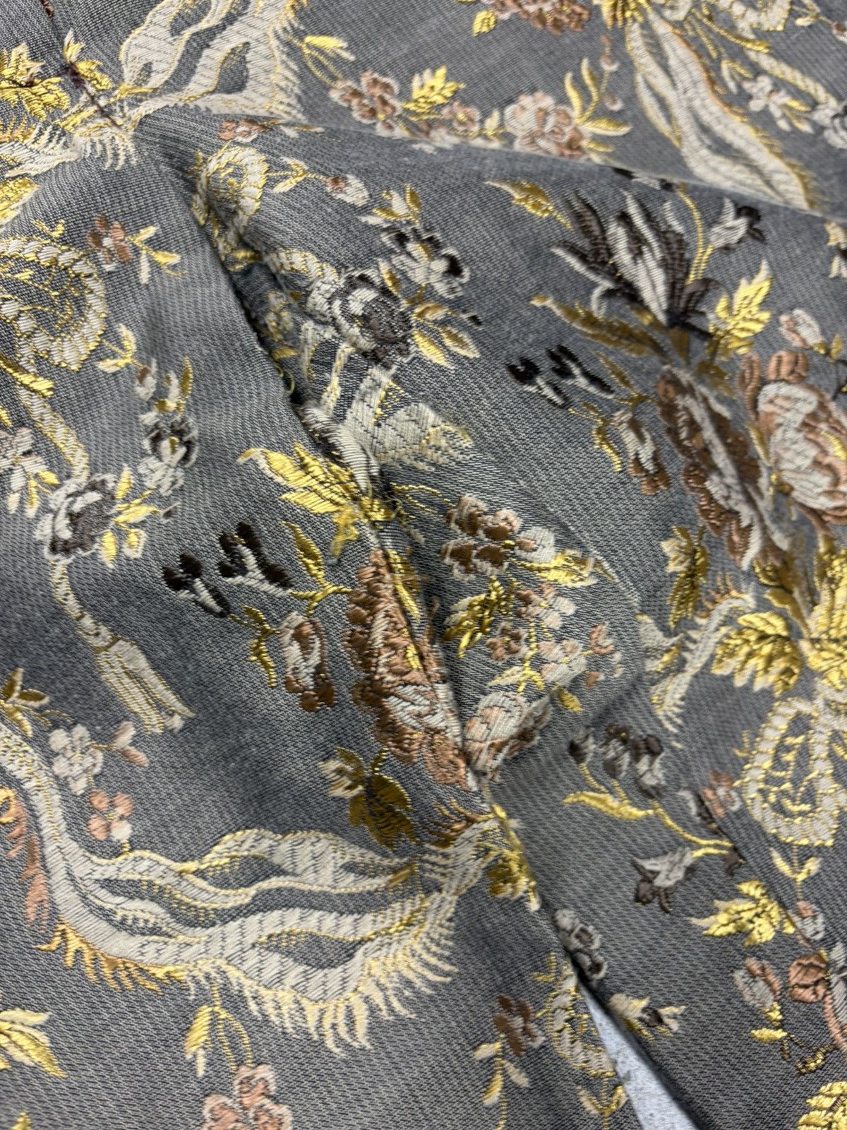 Roberto Cavalli Vintage 2000s Roberto Cavalli Class Floral Cargo Pants Size 30" / US 8 / IT 44 - 9 Thumbnail