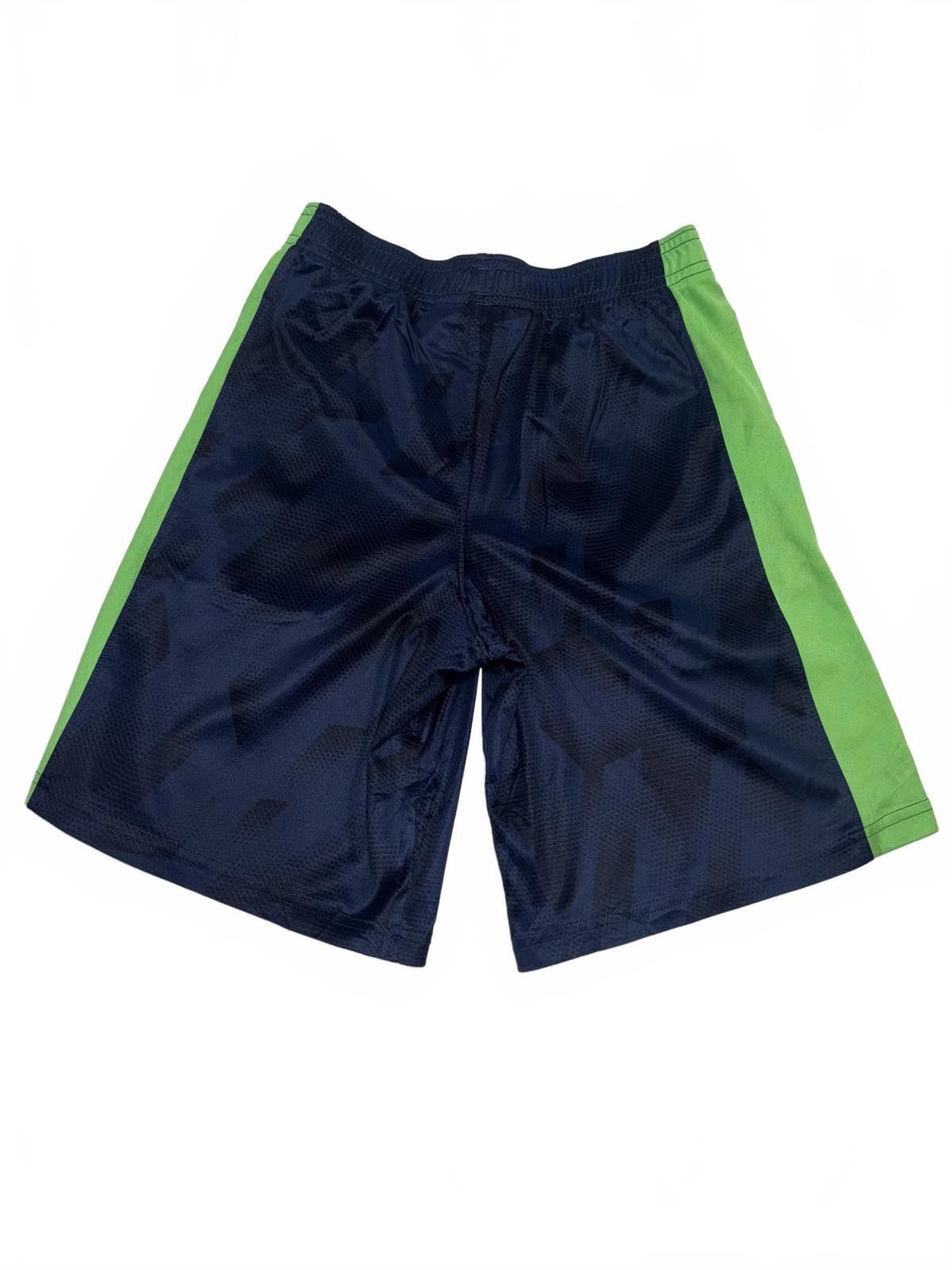 Under Armour Athletic Under Armour Youth Training Shorts - Navy & Green Size US 26 / EU 42 - 4 Thumbnail
