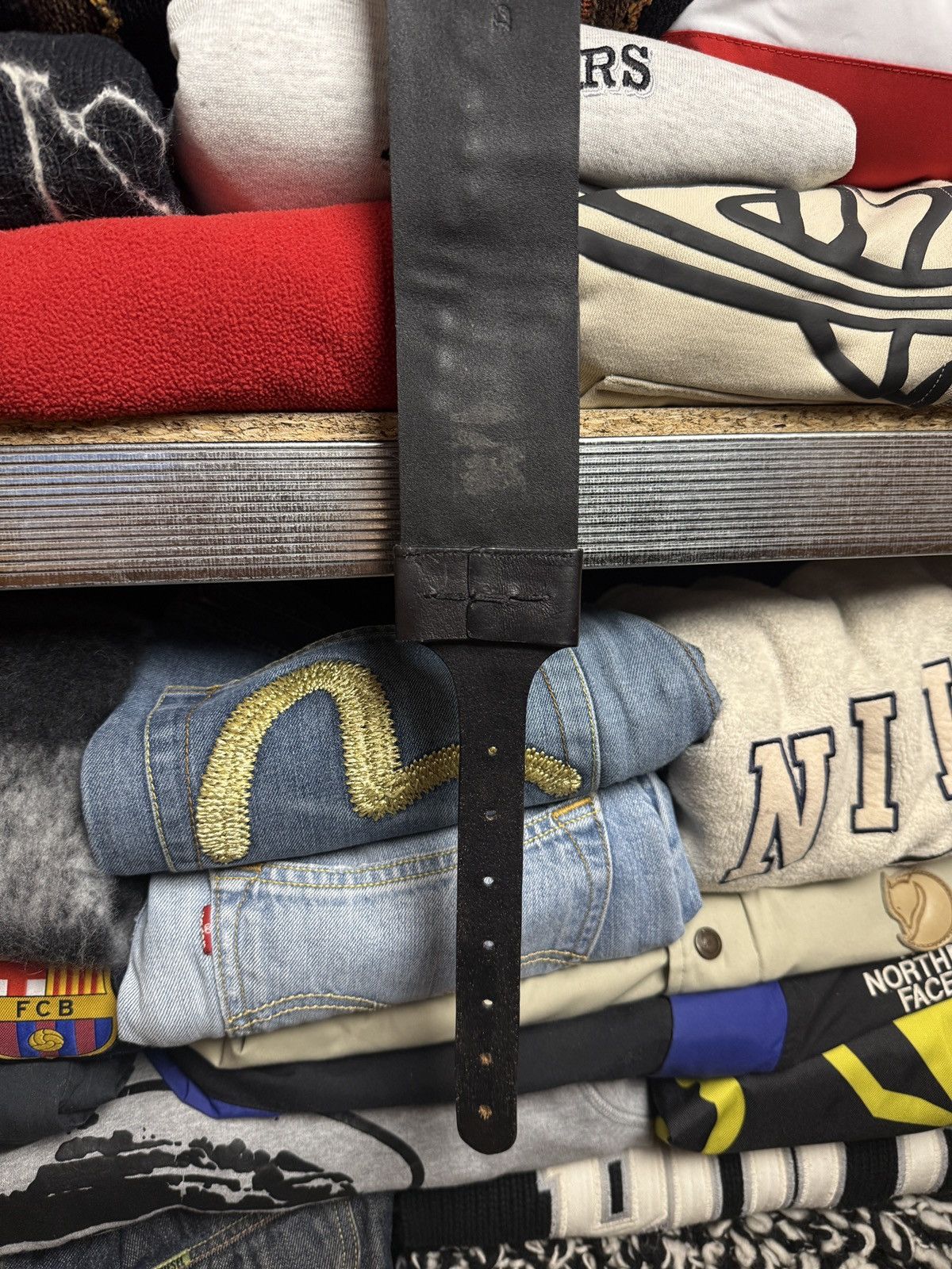 Diesel Vintage Diesel Studded Metal Logo Y2k Leather Archive Belt Size ONE SIZE - 12 Thumbnail