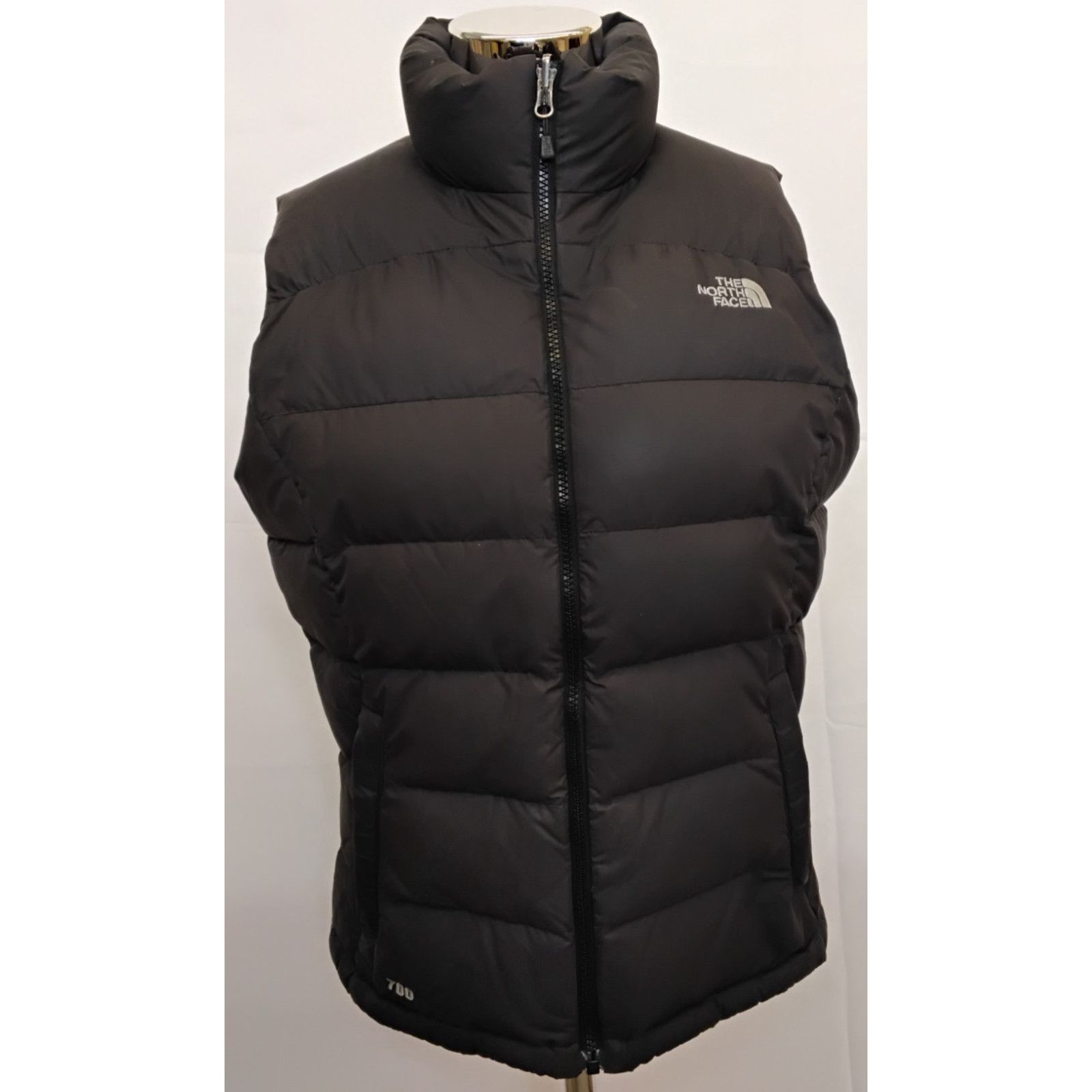 The North Face The North Face 700 Fill Down Vest Women's Medium Black Puffy Size M / US 6-8 / IT 42-44 - 2 Thumbnail