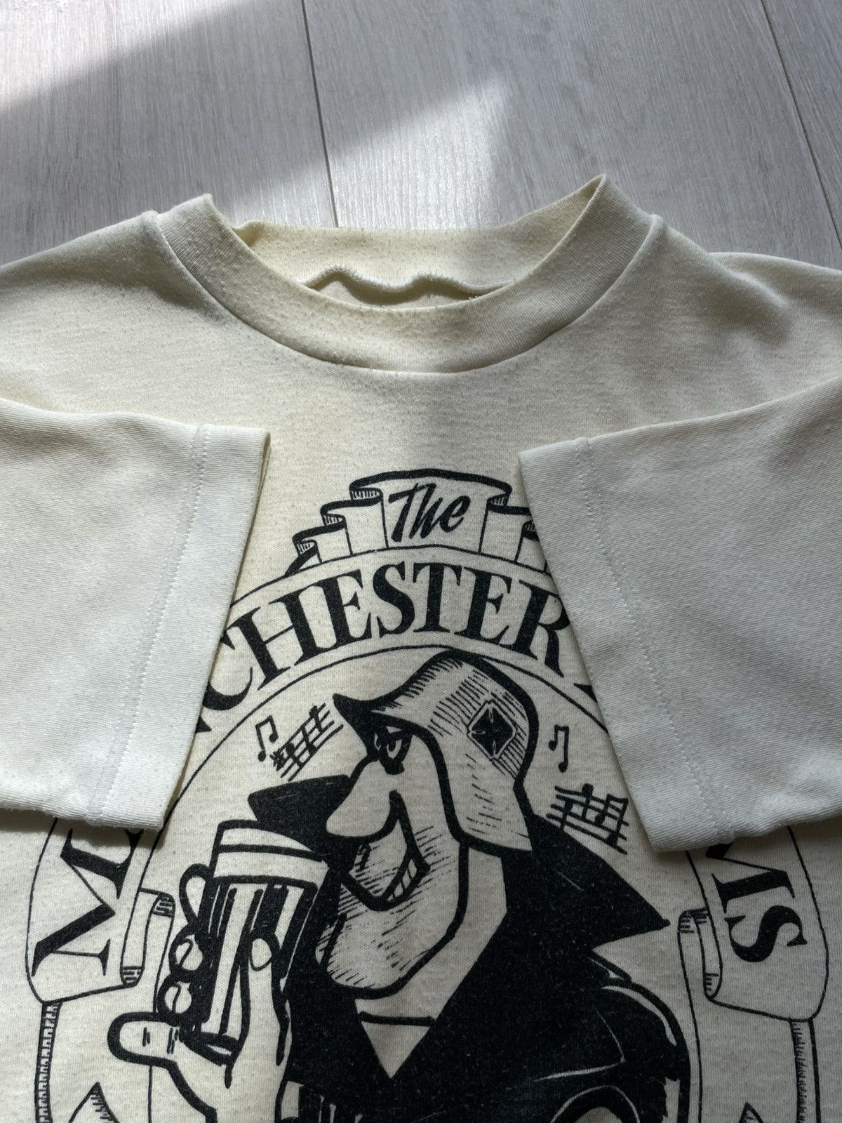 Vintage Vintage 1970’s The Manchester Arms Stockport T-Shirt RARE Size US M / EU 48-50 / 2 - 7 Thumbnail