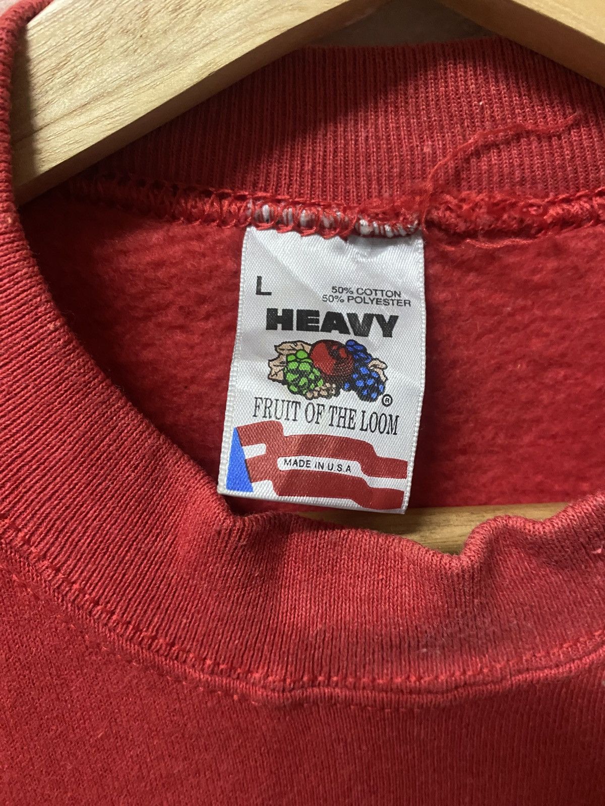 Other Vintage Sweatshirt HEAVY by Fruit Of The Loom Size US L / EU 52-54 / 3 - 4 Thumbnail