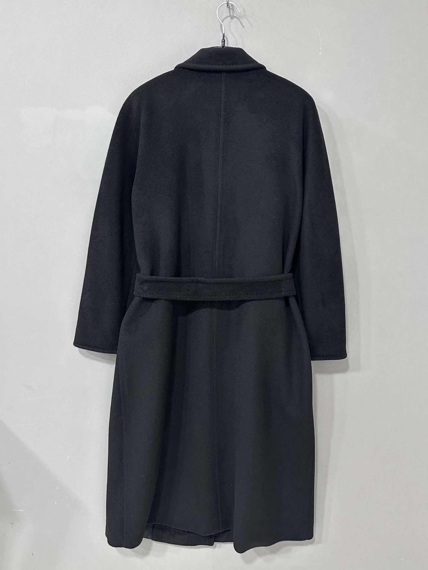 Max Mara MaxMara 101801 Black Coat 38 Size S / US 4 / IT 40 - 3 Thumbnail