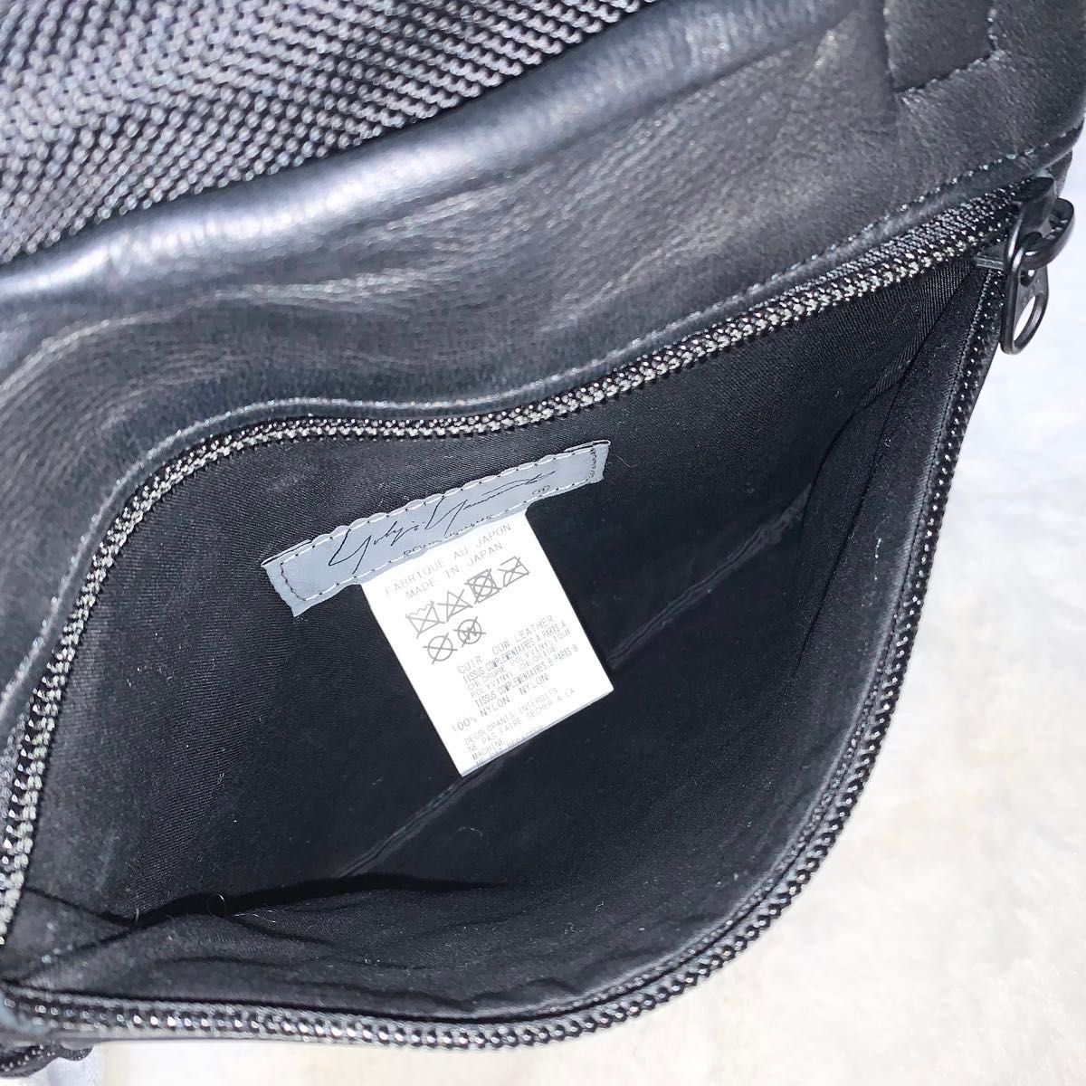 Yohji Yamamoto Yohji Yamamoto HS-I05-774 GARMENT LEATHER BOTTLE SACOCHE Size ONE SIZE - 6 Thumbnail