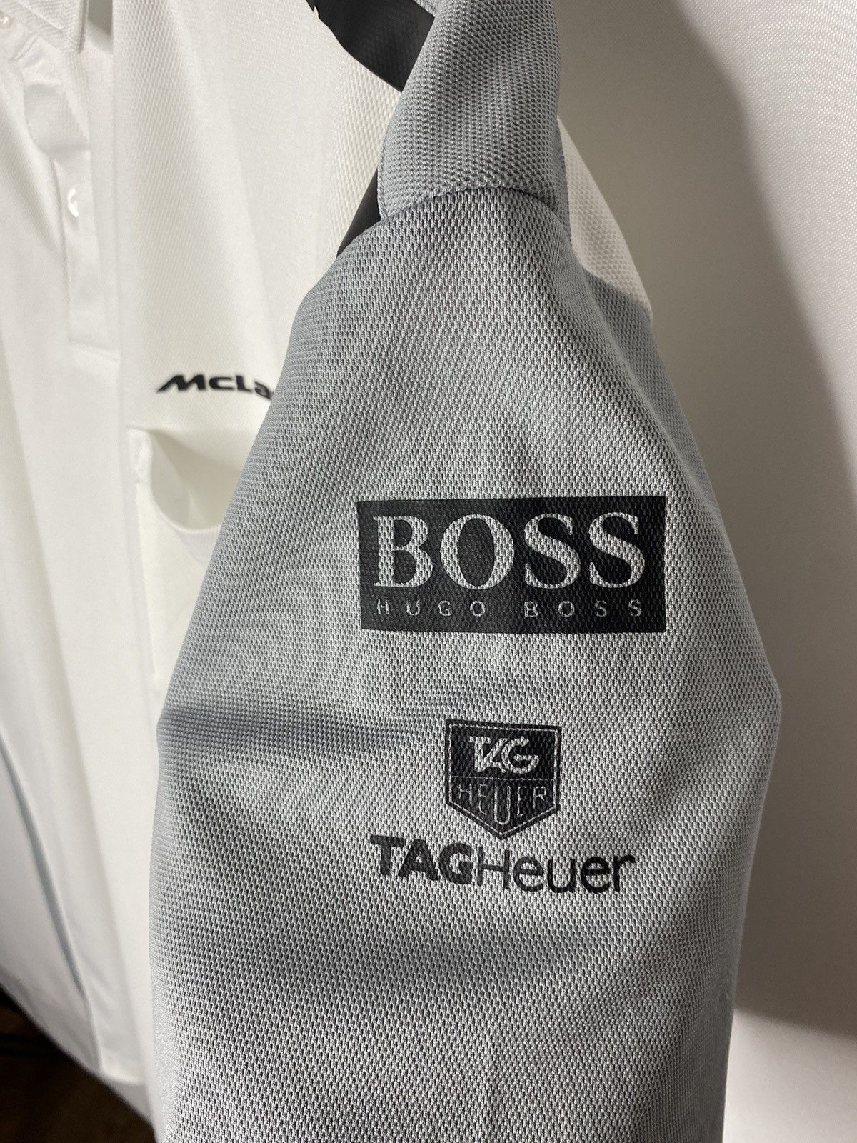 Mercedes-Benz 🔥Vintage Mercedes Benz McLaren Racing Polo Shirt F1 🔥 Size US XXL / EU 58 / 5 - 11 Thumbnail