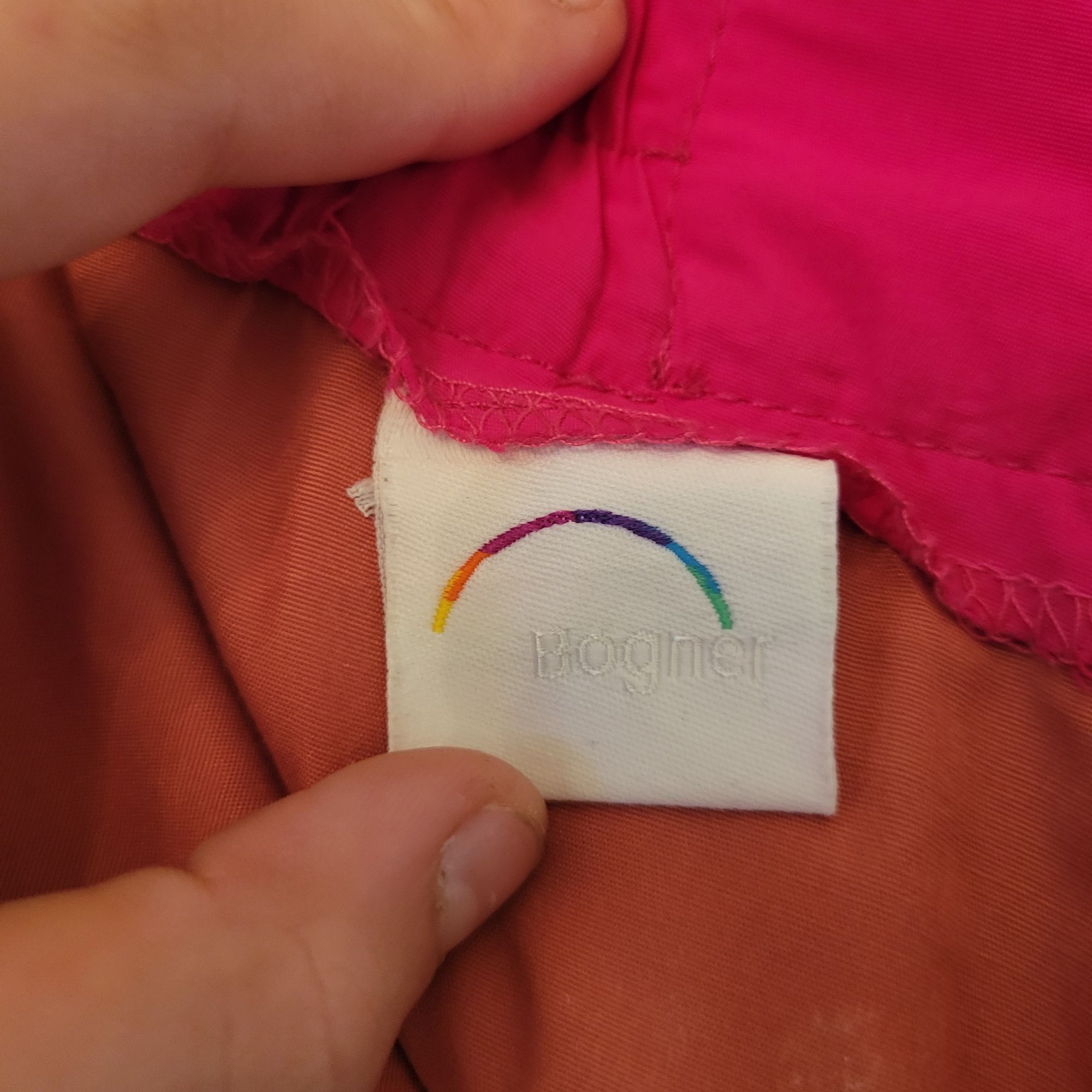 Bogner Vintage Bogner Pink Ski Pants Zipper Pockets Elastic Cuffs 1 Size 34" / US 12 / IT 48 - 5 Thumbnail