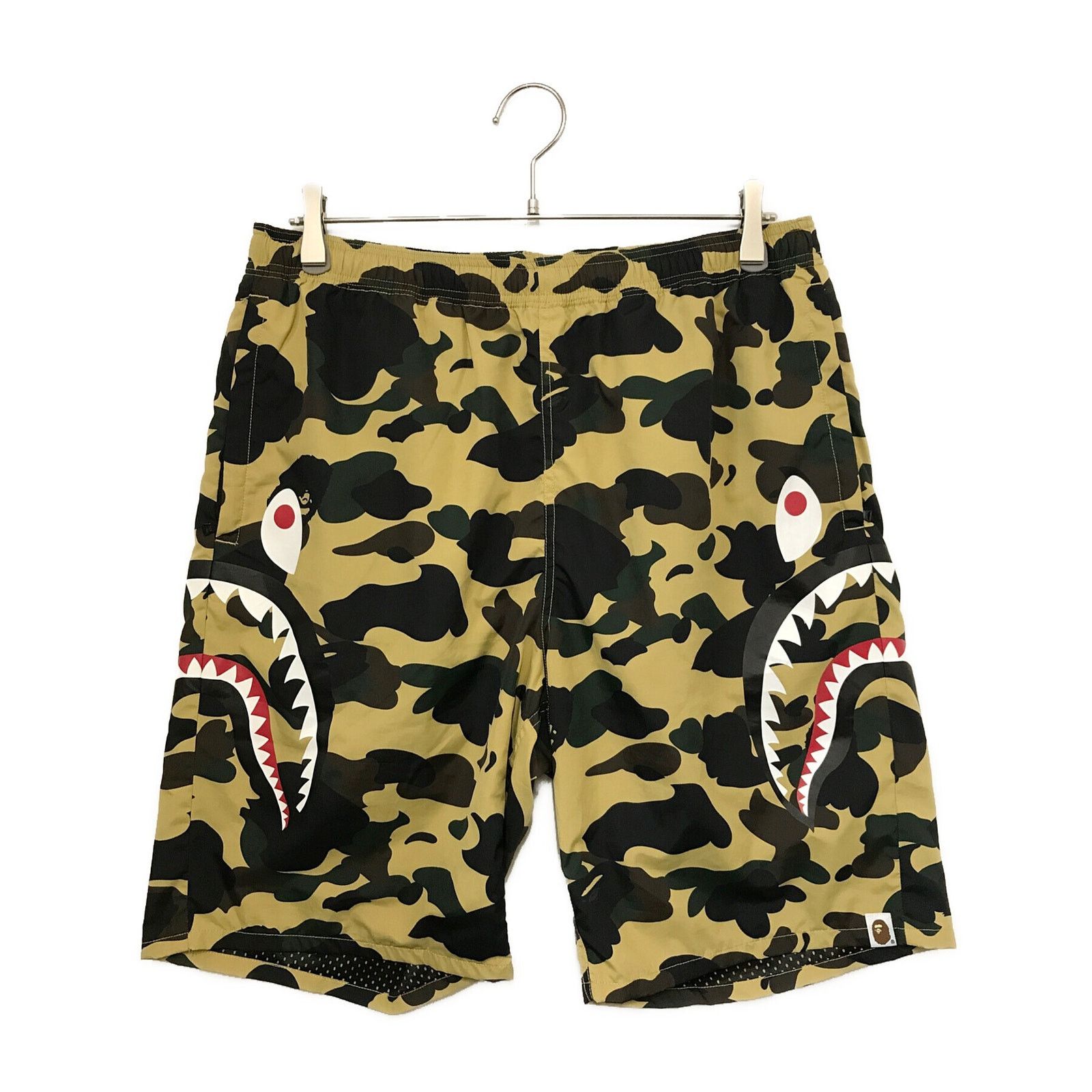 Bape Side Shark Beach Shorts | Grailed