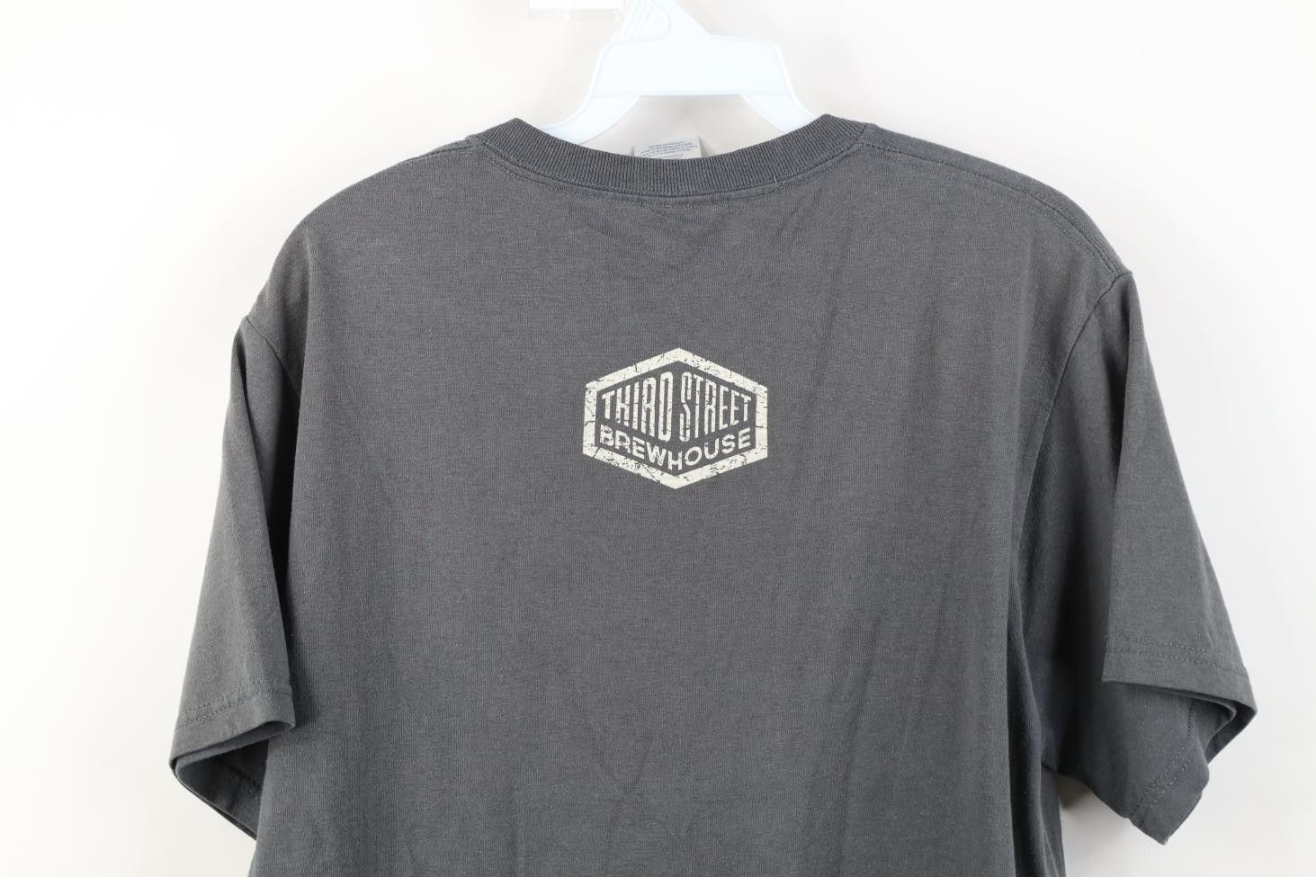 Vintage Y2K Third Street Brewhouse Bitter Neighbor Black T-Shirt Size US M / EU 48-50 / 2 - 12 Thumbnail
