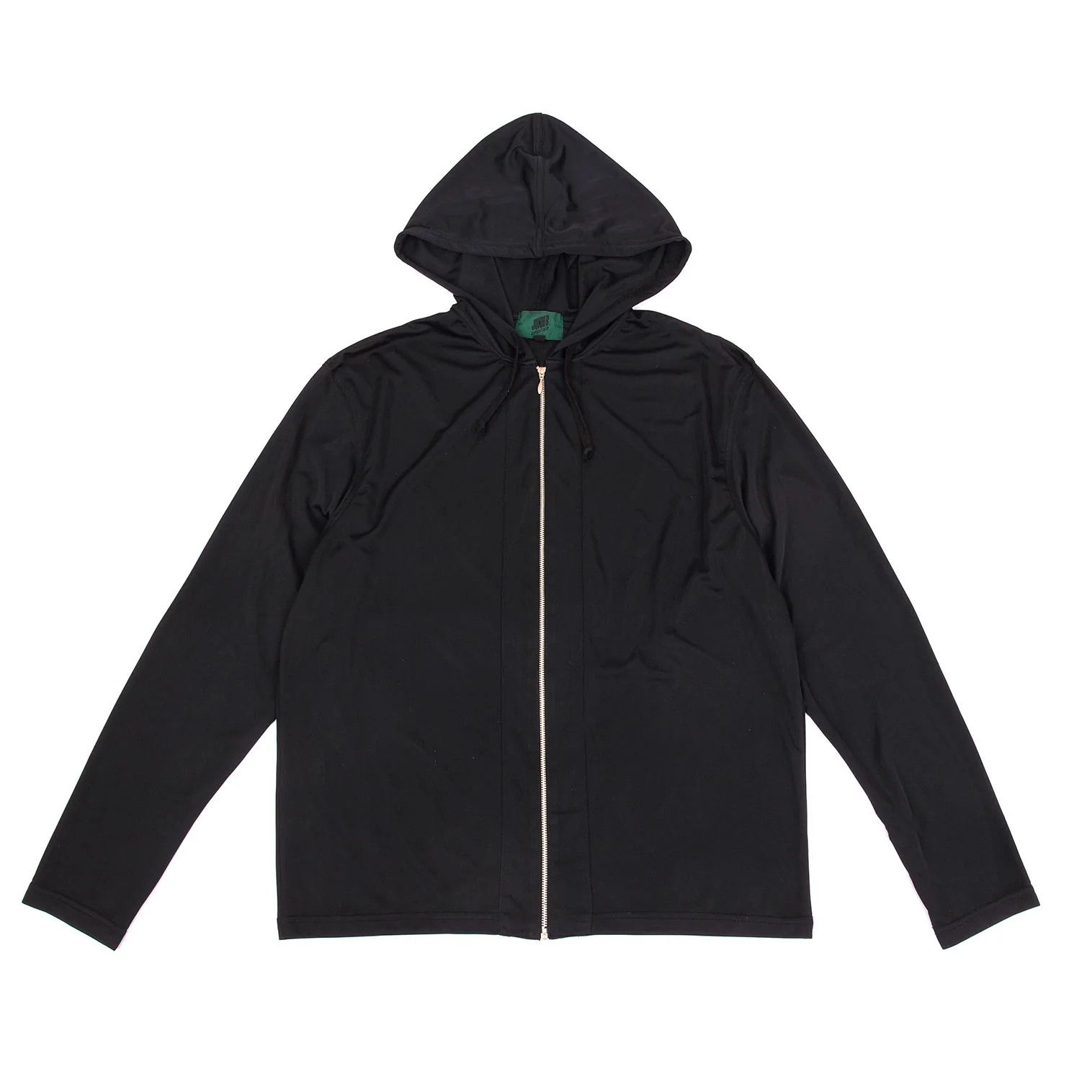 Jean Paul Gaultier Junior Poly Zip Hoodie in Black Size 48 Size US M / EU 48-50 / 2 - 1 Thumbnail