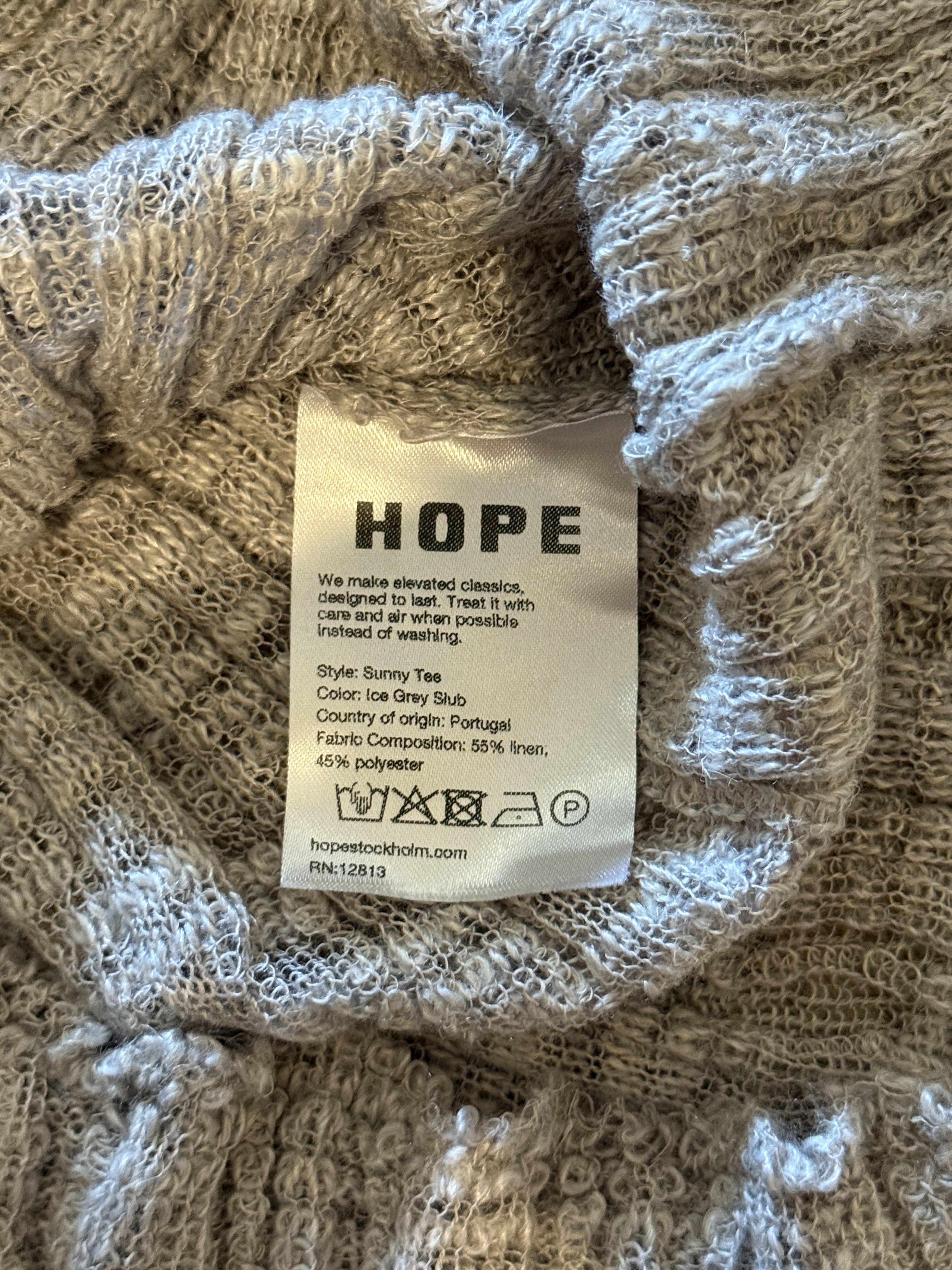 Hope Knitted t shirt Size US S / EU 44-46 / 1 - 5 Thumbnail