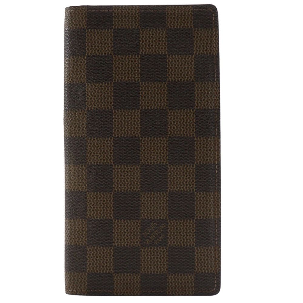 Louis Vuitton Louis Vuitton Louis Vuitton Porte Valeurs Cartes Credit Damier Canvas Wallet Textile Long Wallet N61823 DUTY FREE for USA Size ONE SIZE - 1 Thumbnail