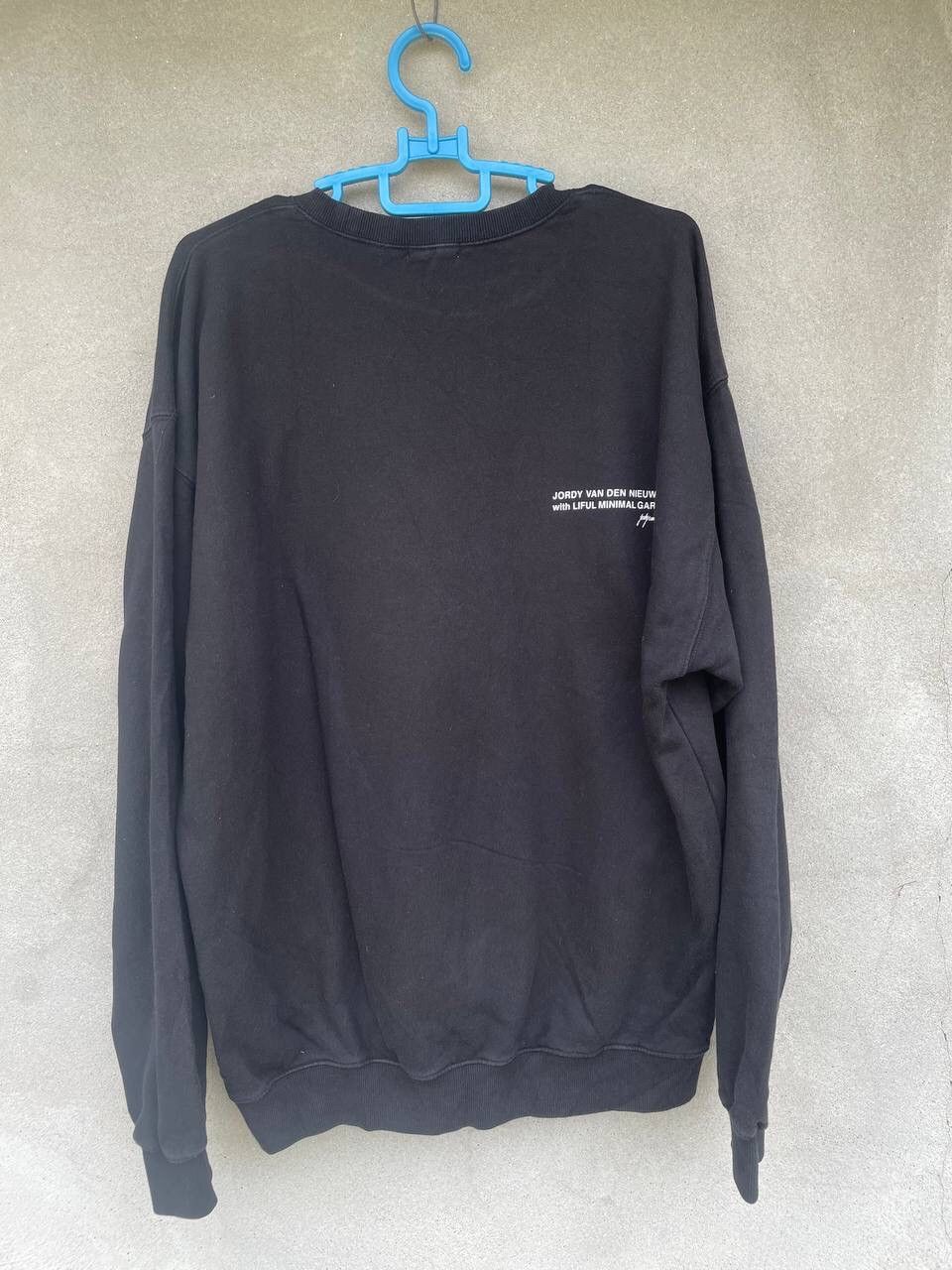 Designer × LIFUL MINIMAL GARMENTS JORDY VAN DEN NIEUWENDIJK with LIFUL SWEATSHIRT Size US S / EU 44-46 / 1 - 2 Thumbnail