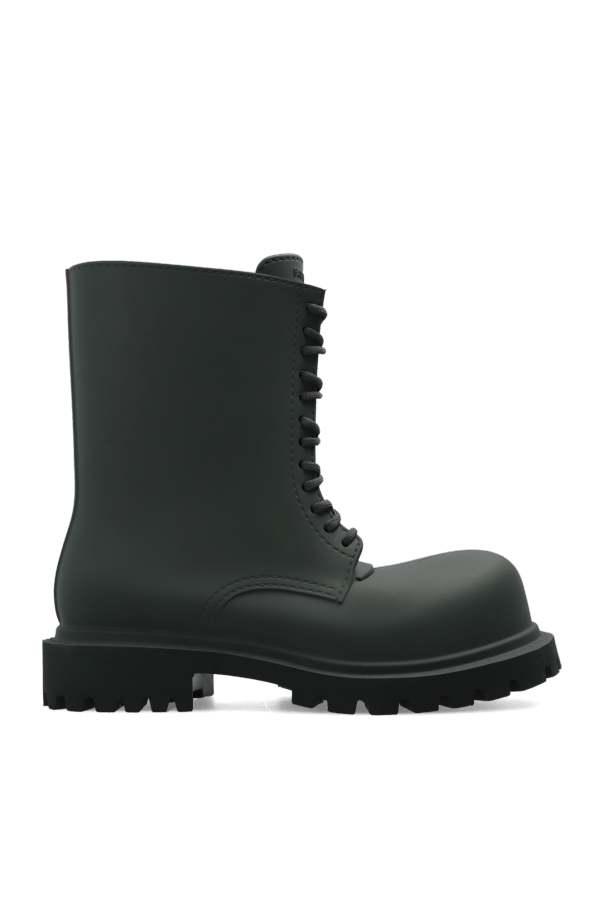 Balenciaga o1mt1gz1024 Steroid Boot in Dark Green Size US 8 / EU 41 - 1 Thumbnail