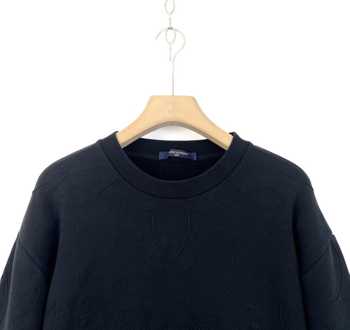 Louis Vuitton Louis Vuitton All-Over Print Pullover Long Sleeve Knit K12 Size US L / EU 52-54 / 3 - 3 Thumbnail